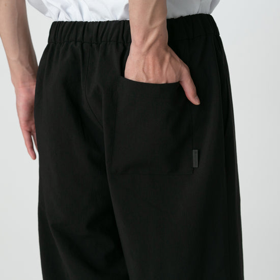 PE Light Poplin Pants Black