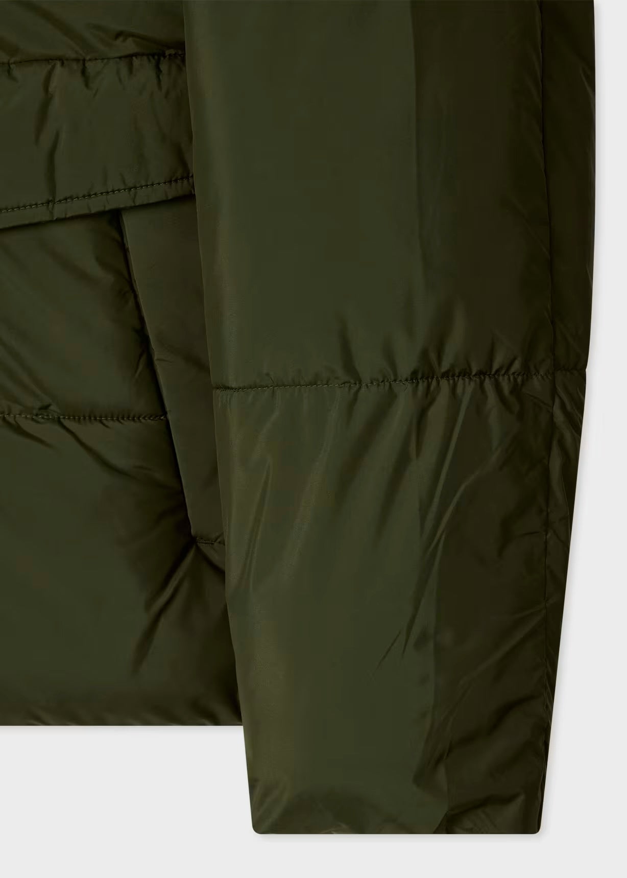 Recycled Polyester Hooded Puffer Jacket