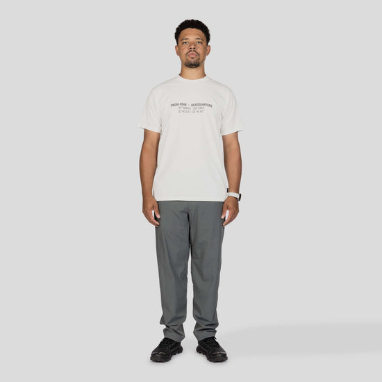 HQ Topographic Map T-Shirt Off White
