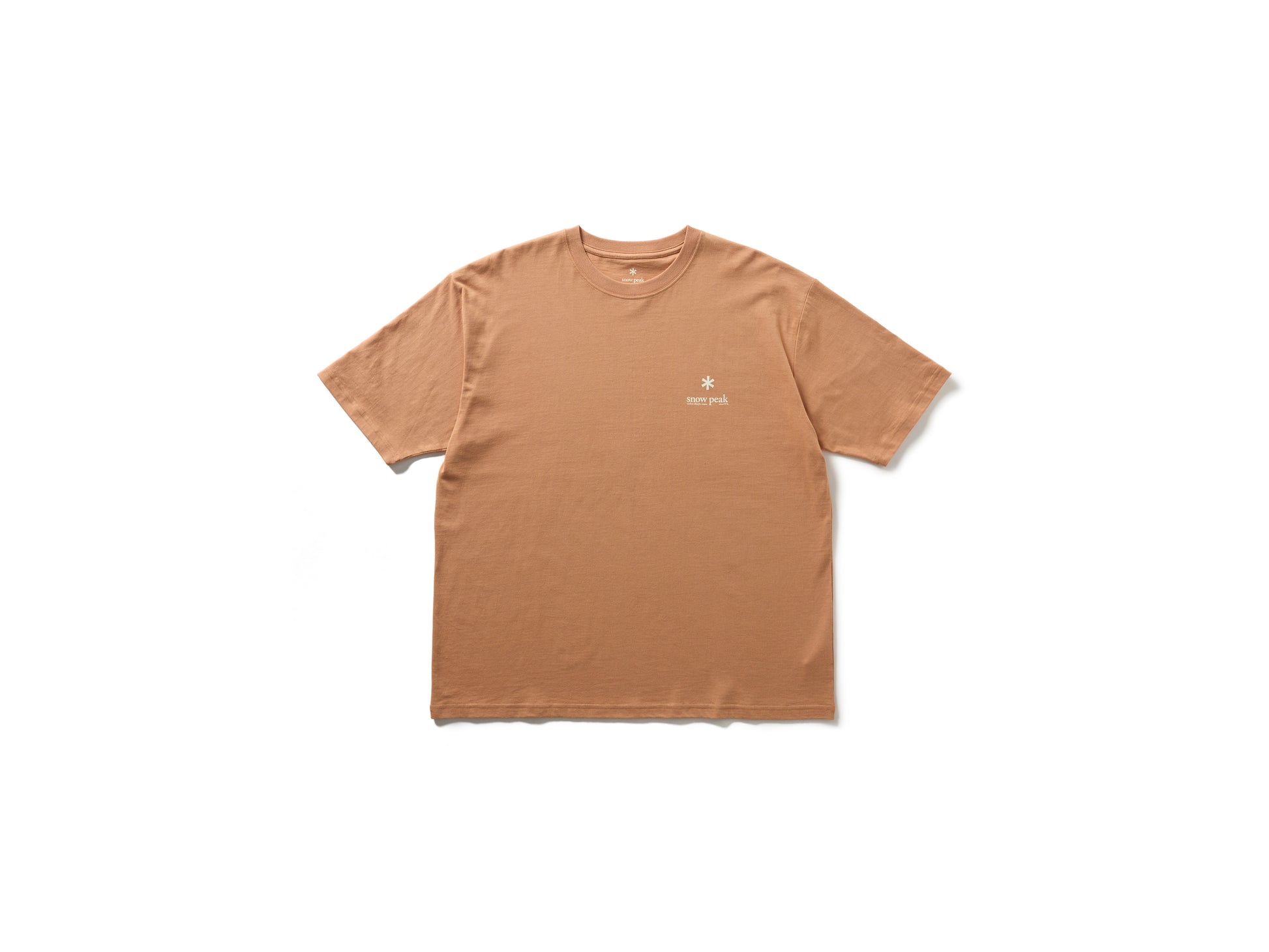 Soft Cotton Logo T-Shirt Orange