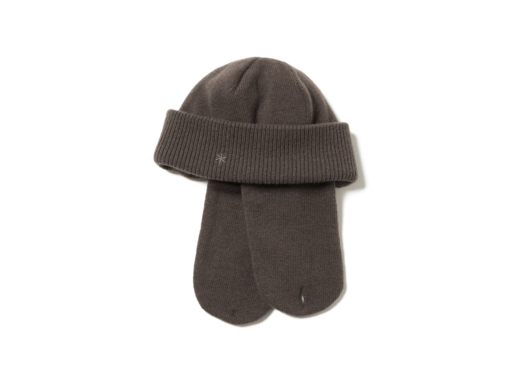 Knit Flight Cap Grey