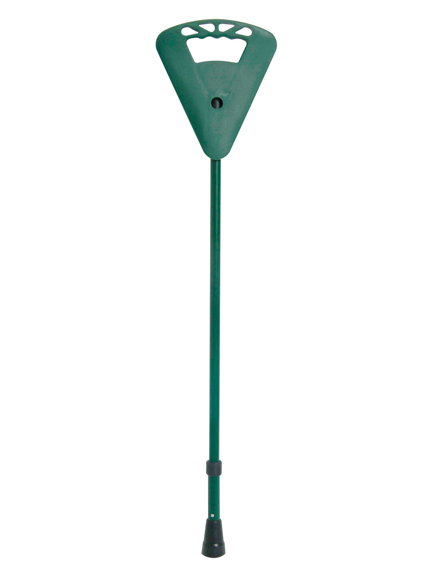 Flipstick seat, height adjustable, green