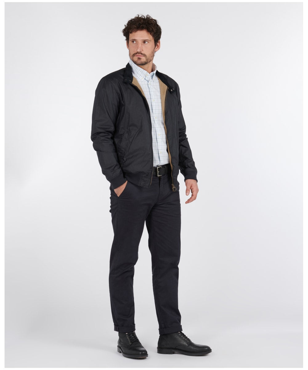 Lightweight Royston Wax Jacket Navy