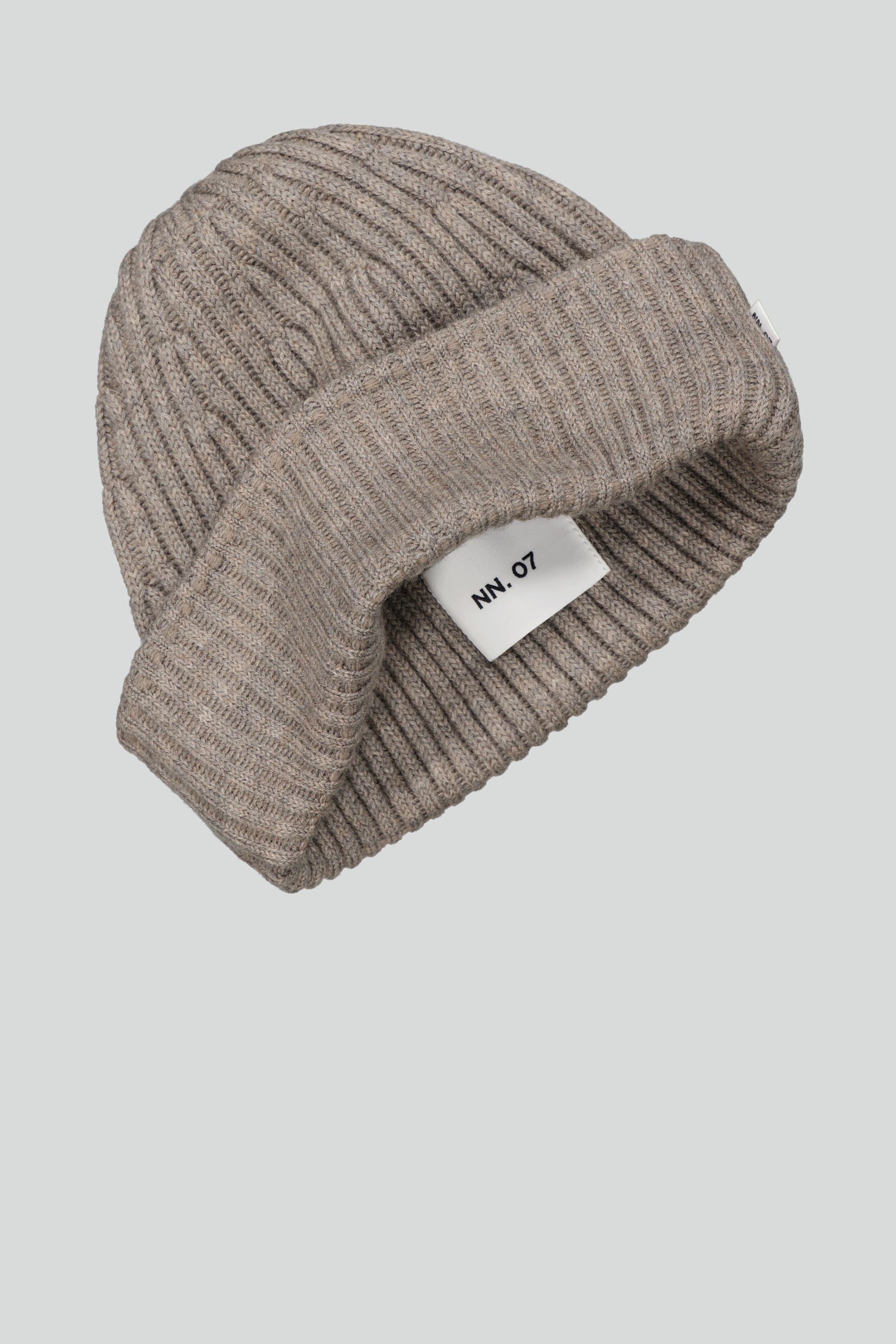 Rib Hat Khaki Beige