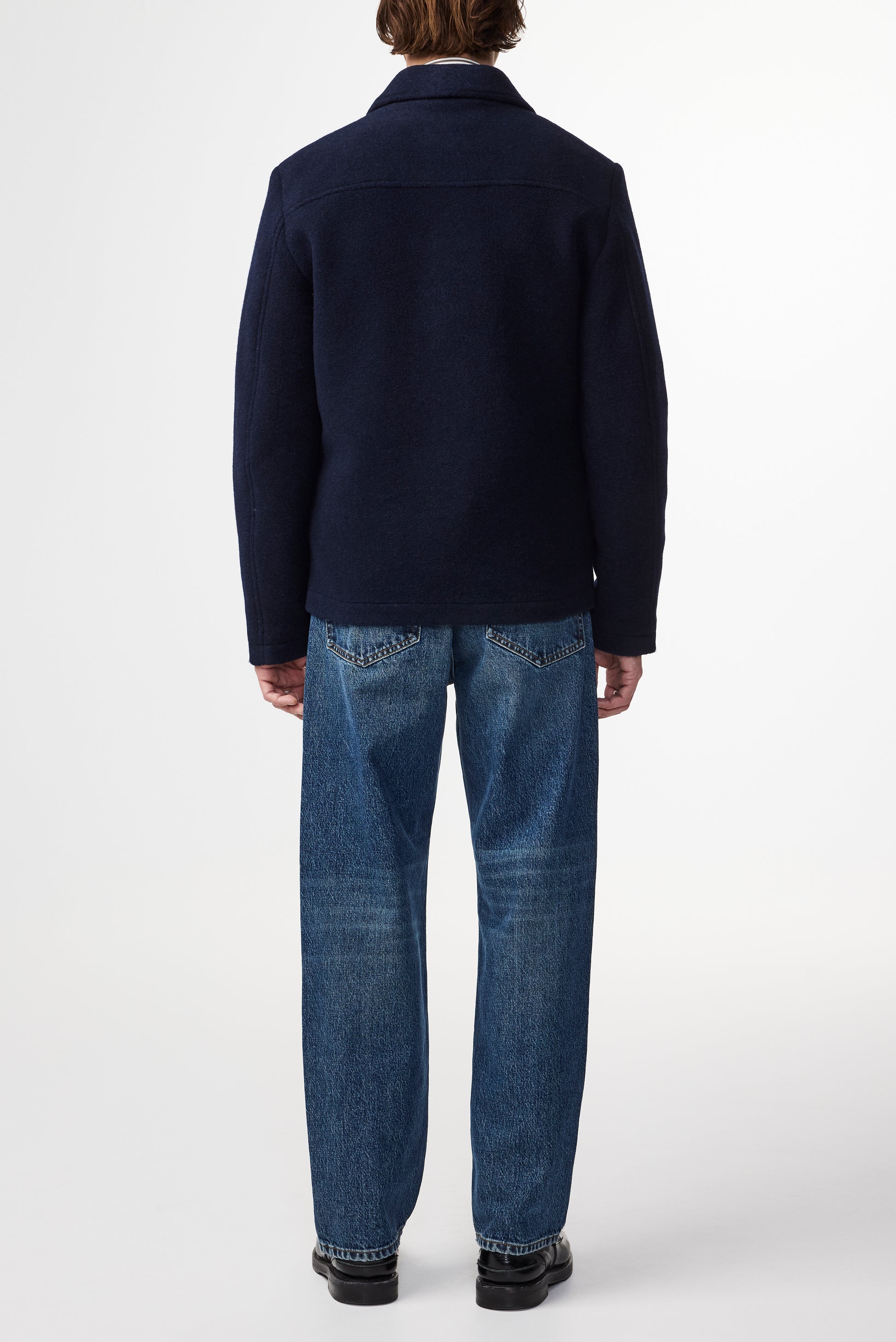 Gael Jacket Navy Blue