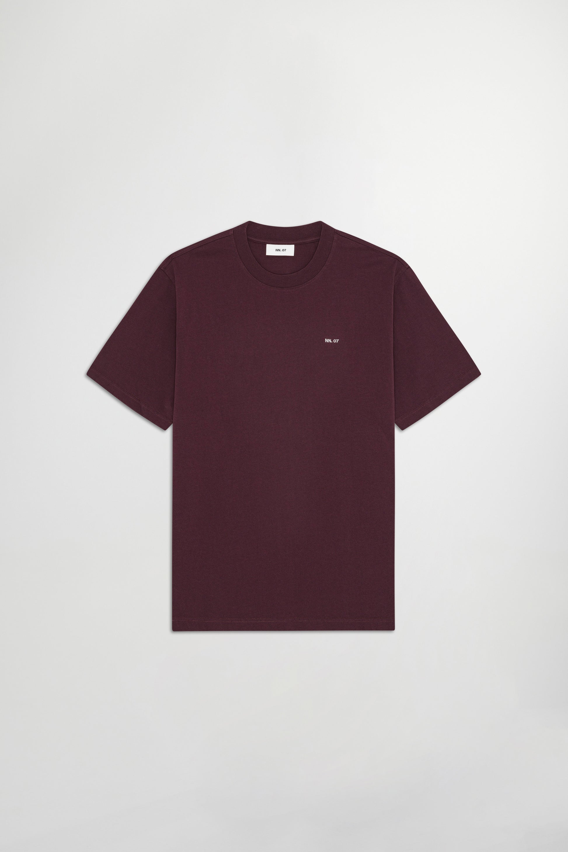 Adam EMB T-Shirt Wine Red
