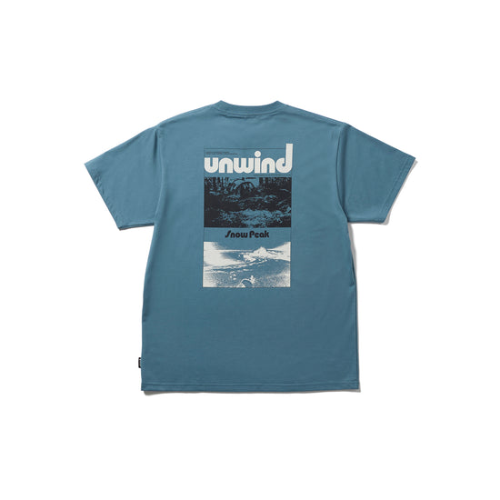 Unwind T-Shirt Blue