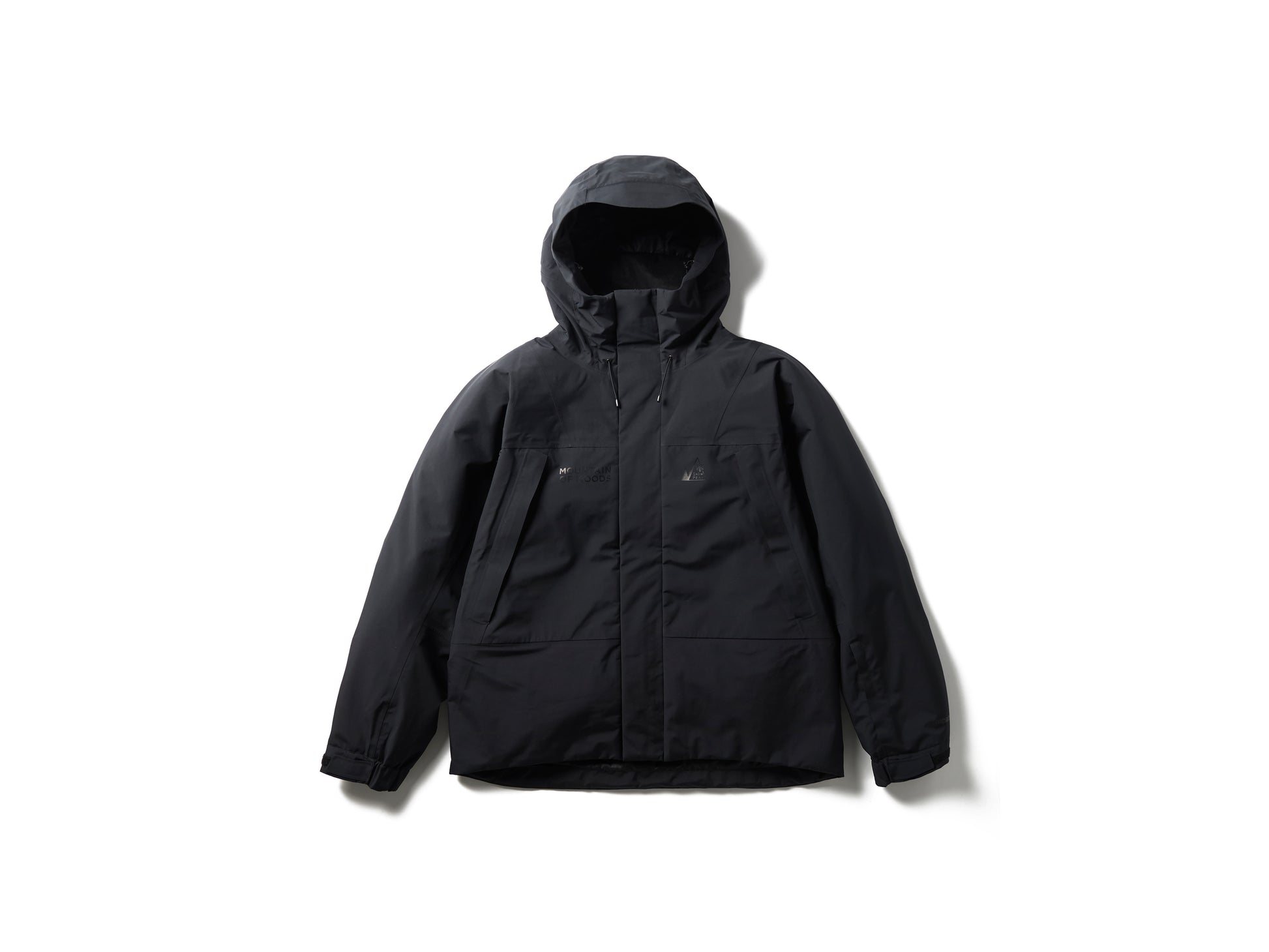 Puffed Snow Jacket Black
