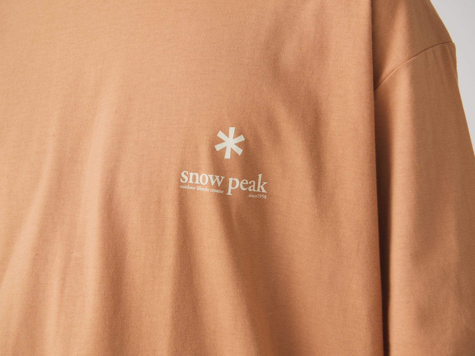 Soft Cotton Logo T-Shirt Orange
