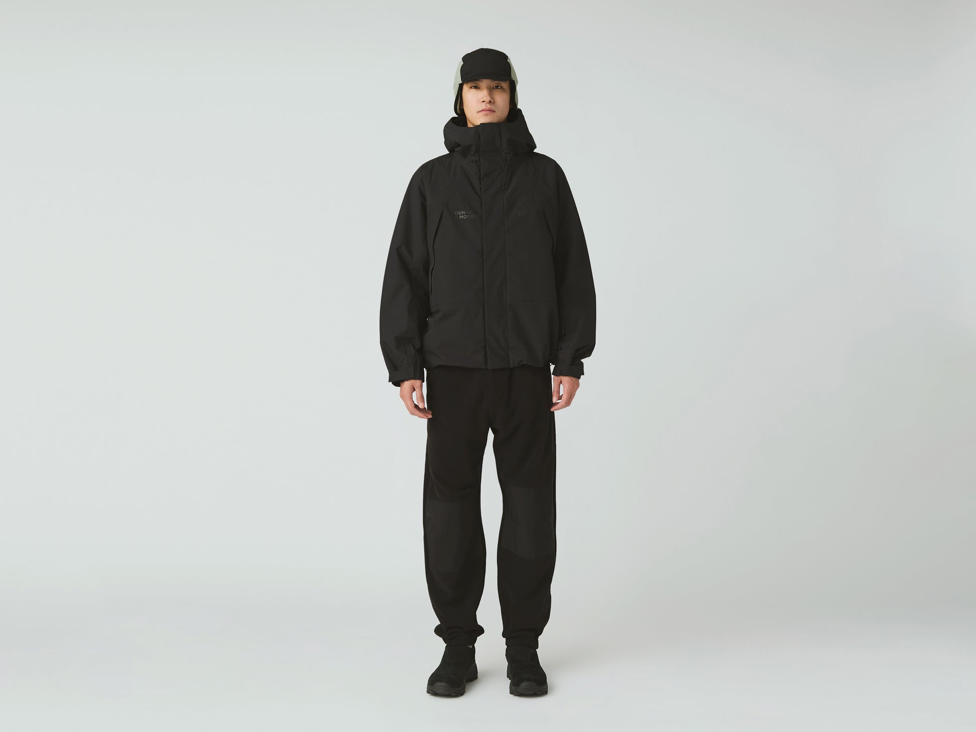 Puffed Snow Jacket Black