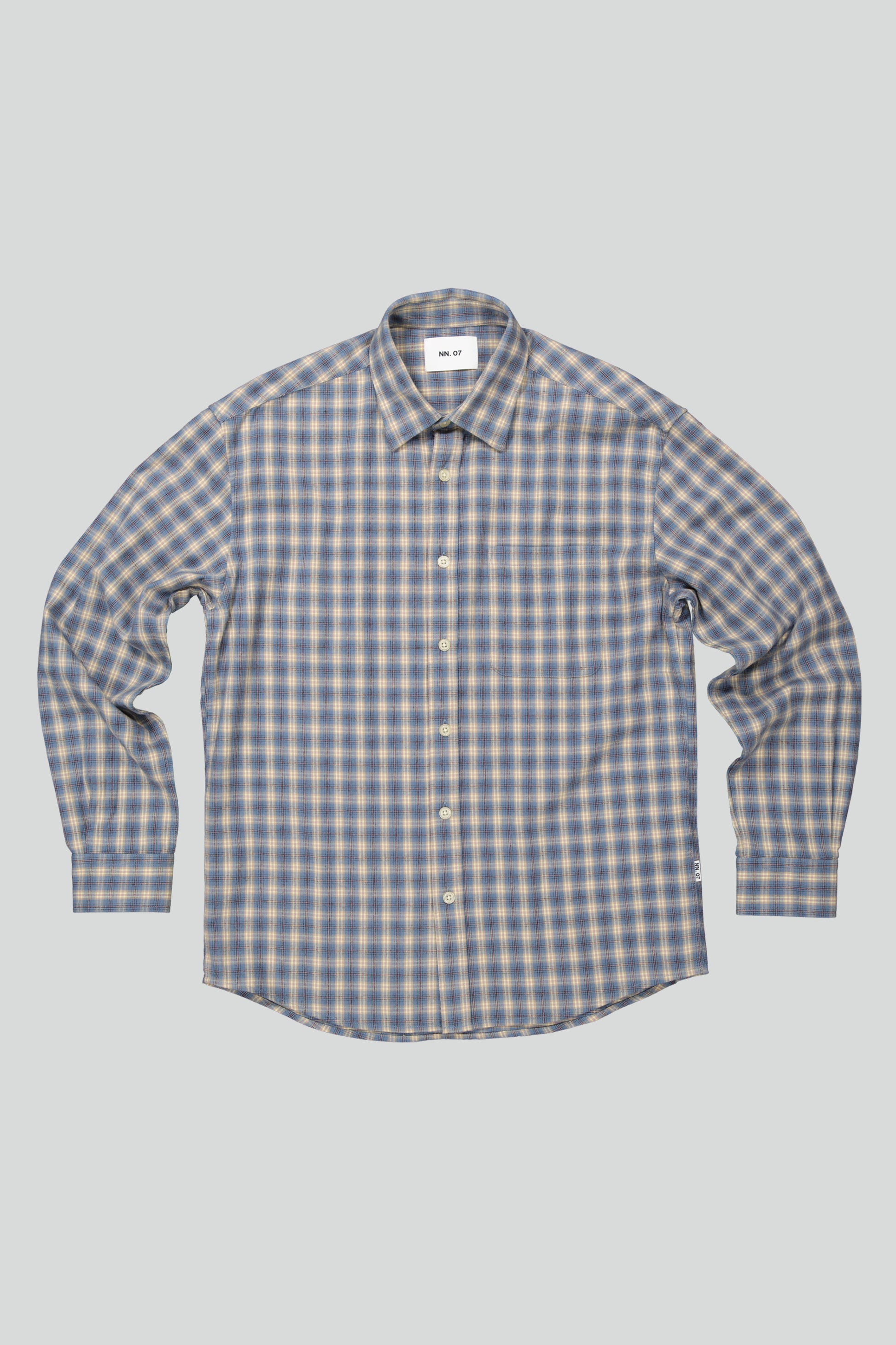 Deon Shirt Blue Check
