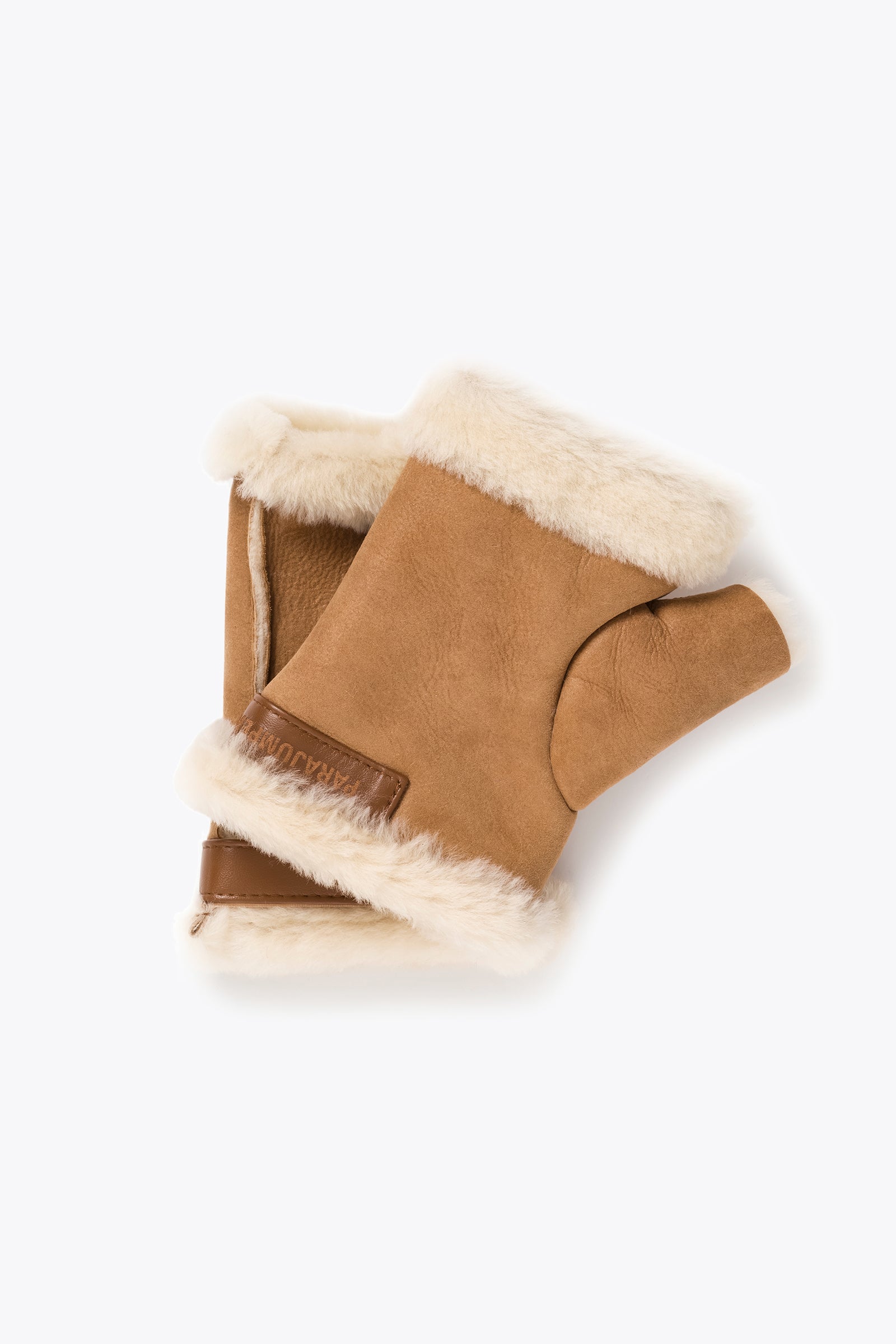 Shearling Kite Mittens