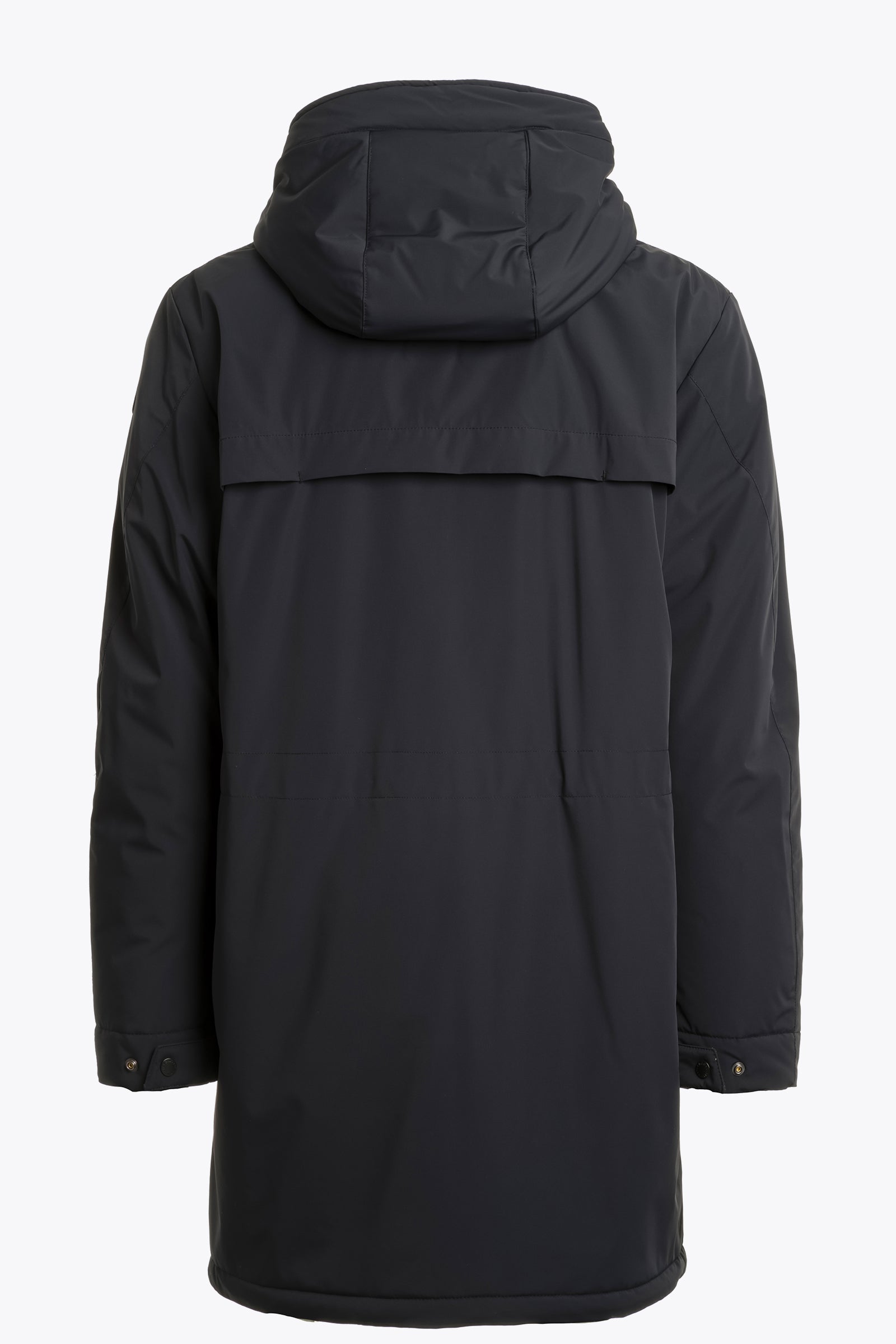 Easy Hooded Padded Jacket Black