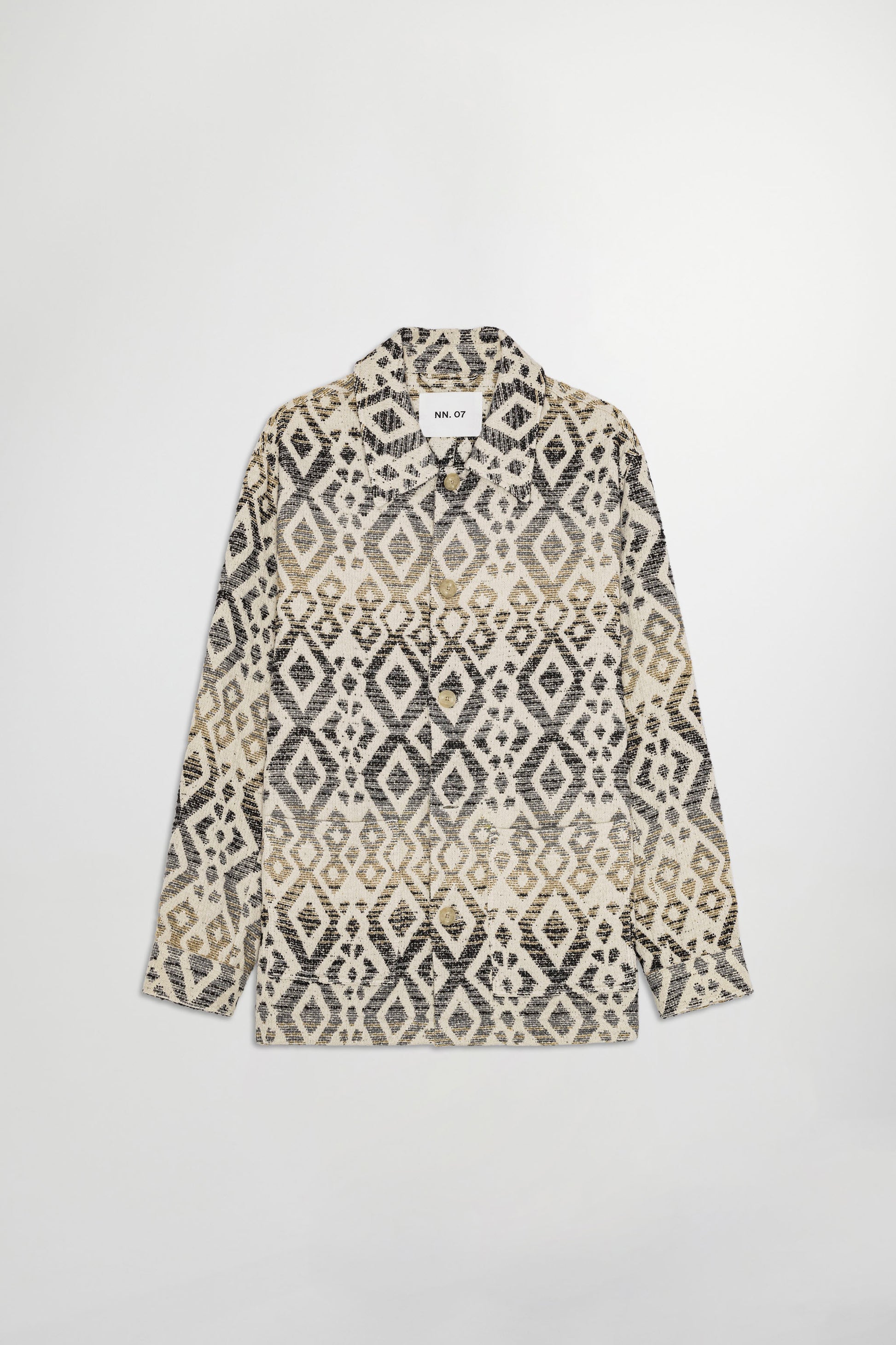 Blaze Overshirt Ecru Multi