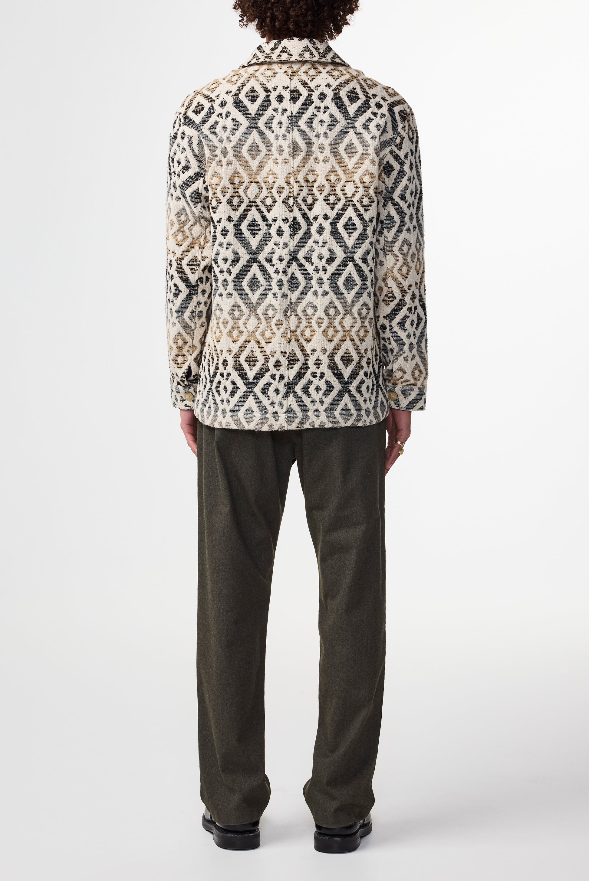 Blaze Overshirt Ecru Multi