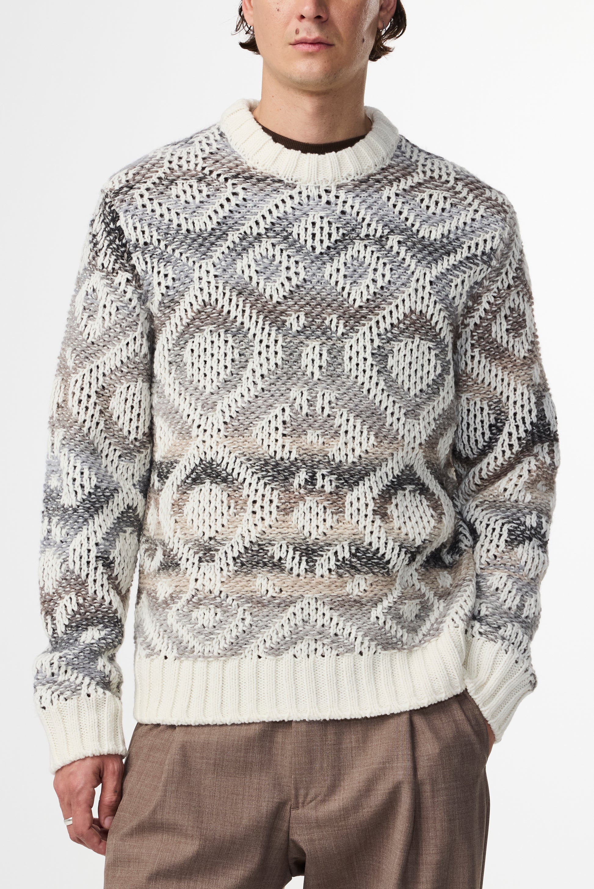 Brady Crew Sweater Ivory