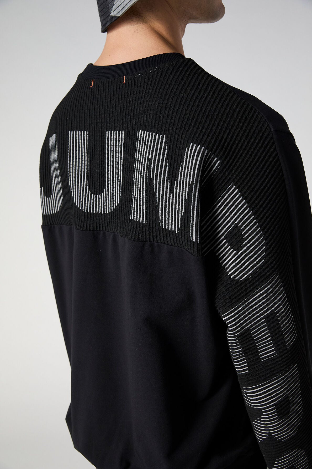 Skein Crewneck Sweat Black