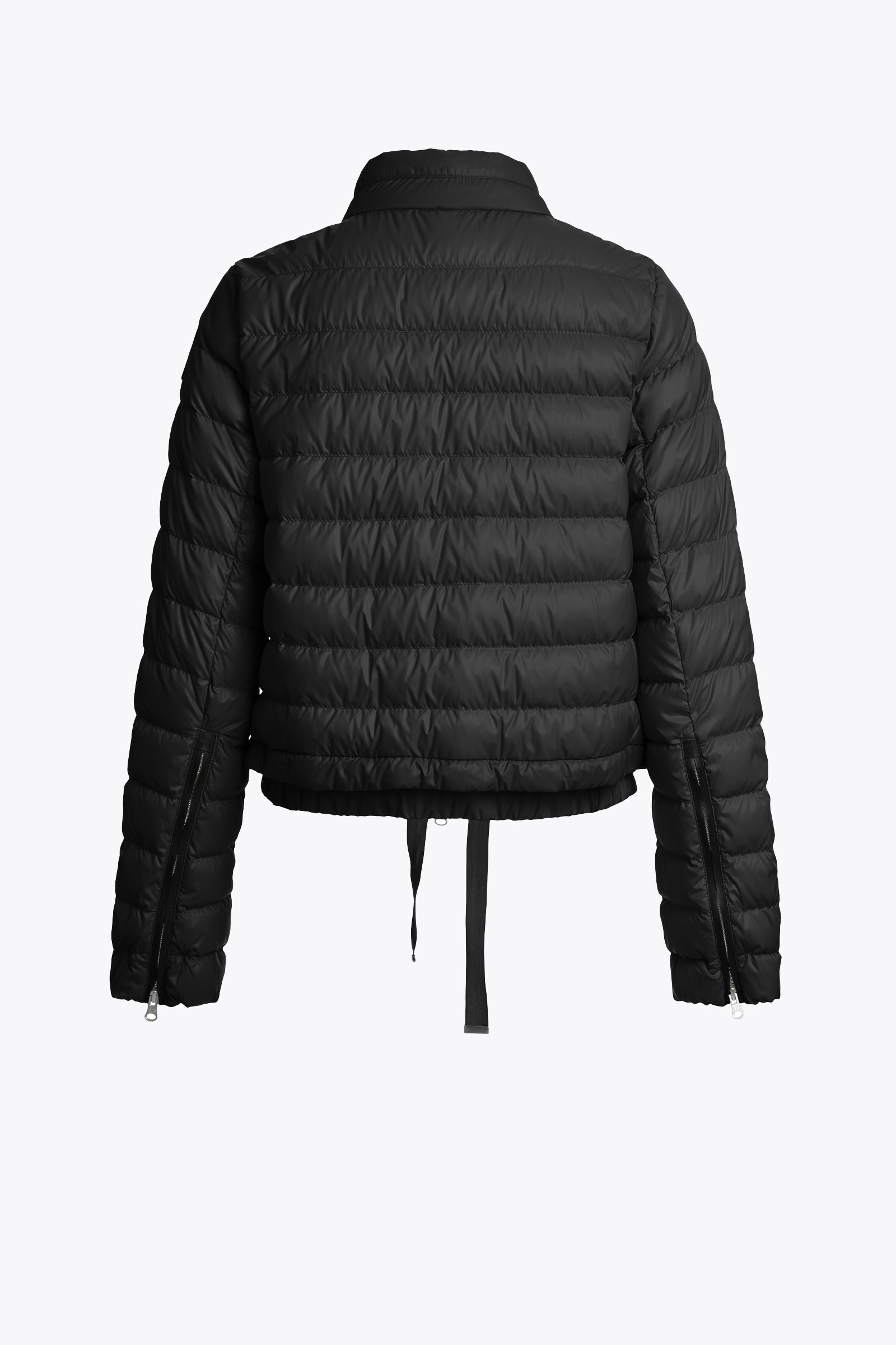 Akane Cropped Puffer Jacket Black