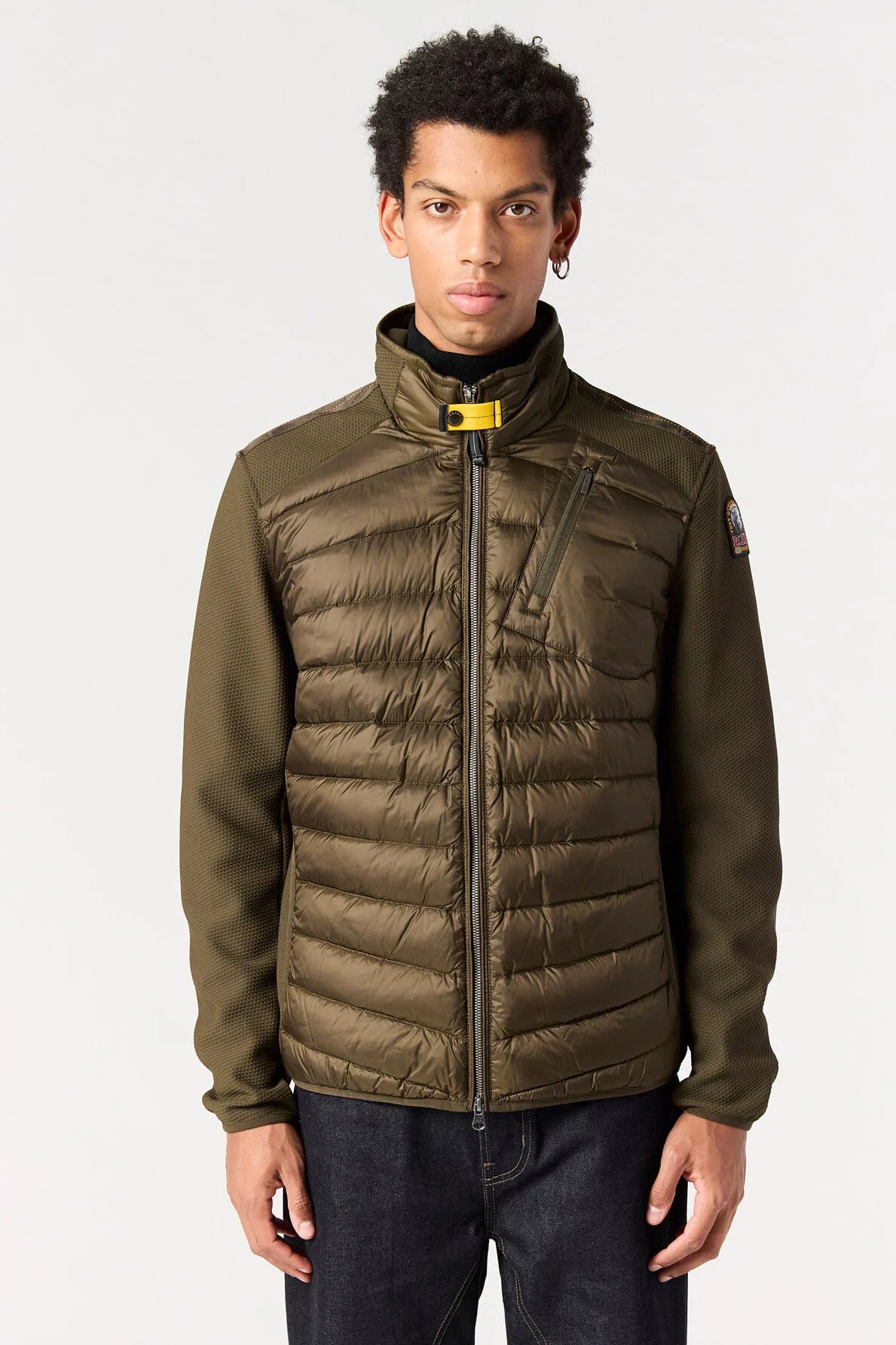 Men's Jayden Hybrid Down Jacket Deep Moss