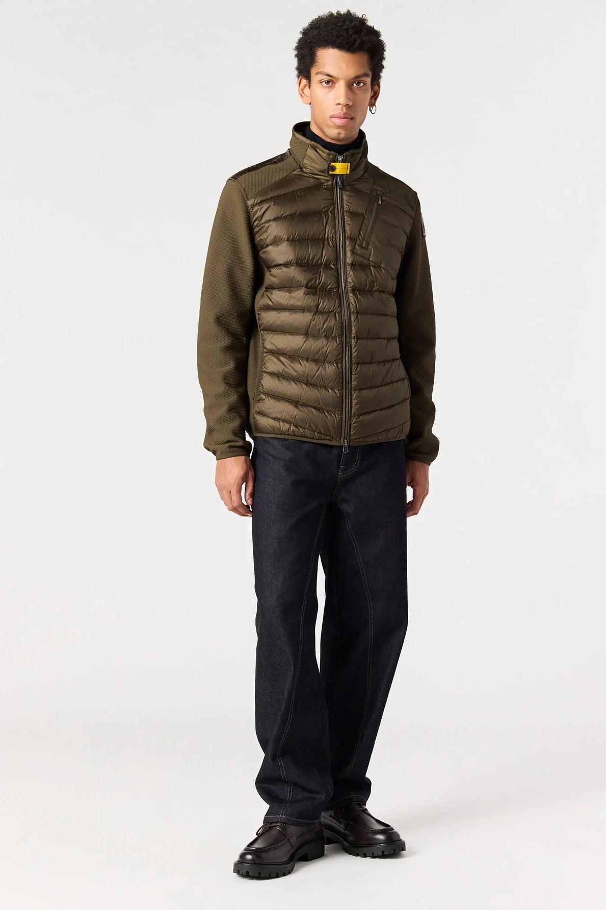 Men's Jayden Hybrid Down Jacket Deep Moss