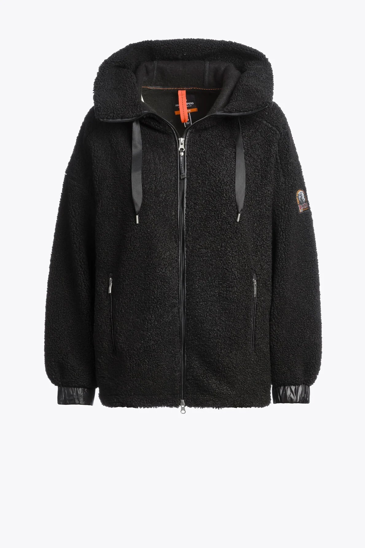 Noelle Full Zip Fleece Sweat Black