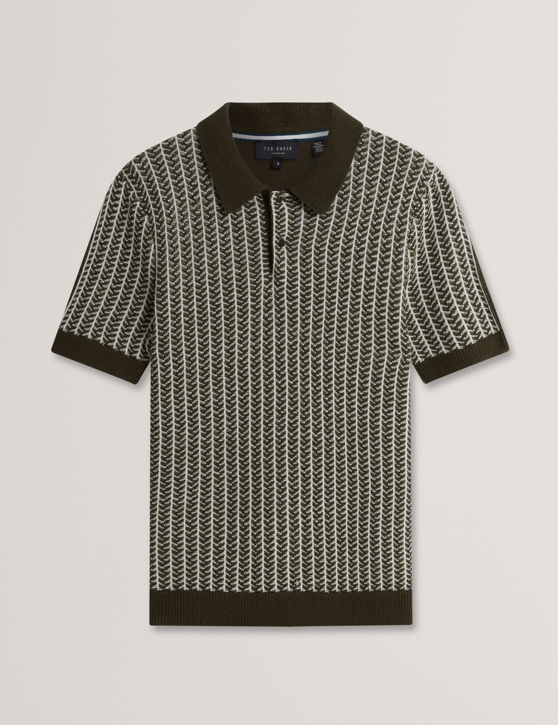 Kolomer Textured Knit Polo Shirt