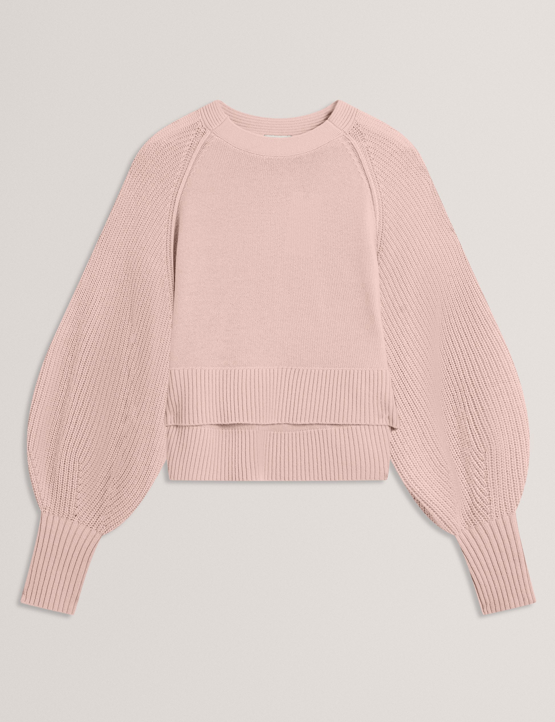 Vicckii Crew Neck Knitted Jumper