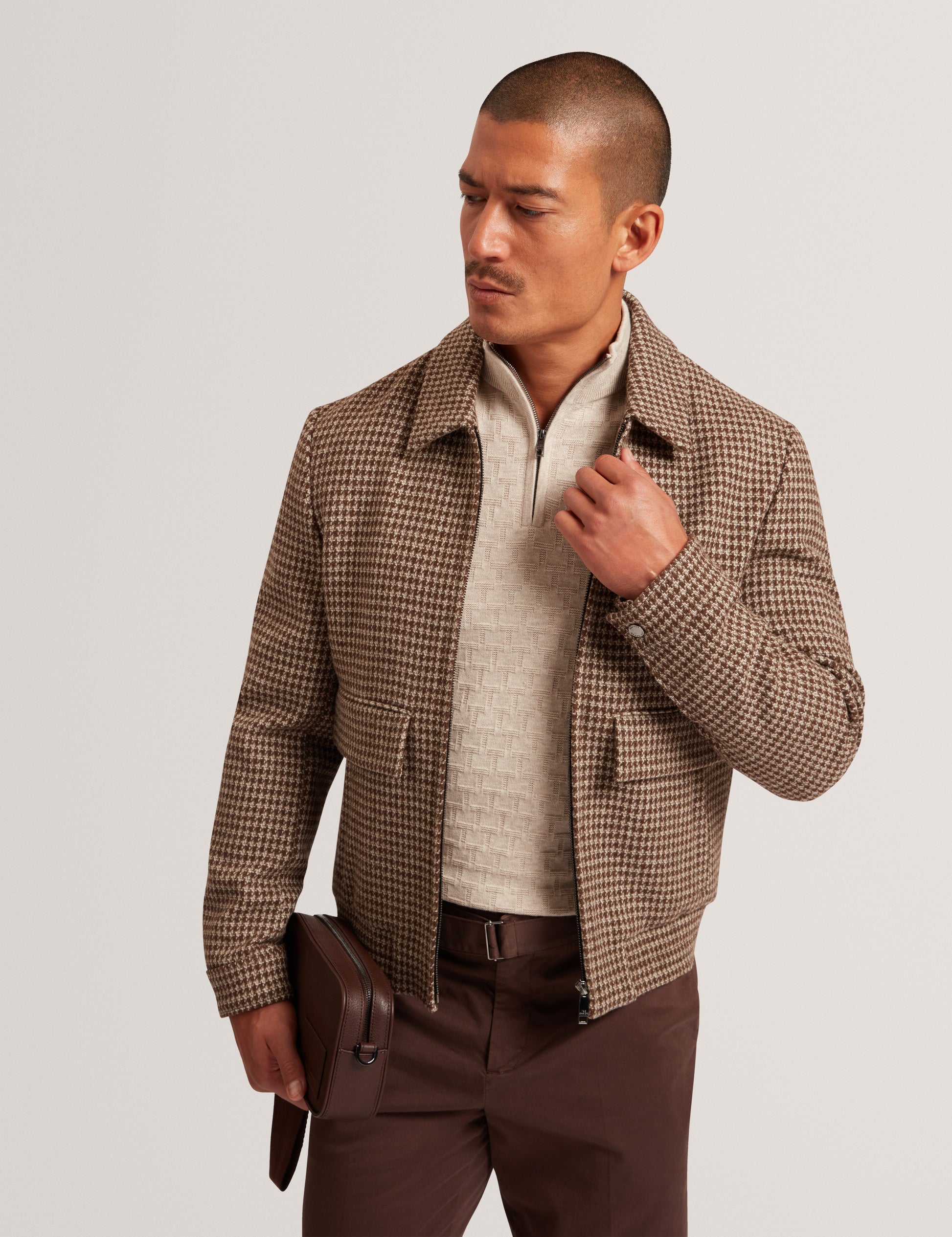 Baglan Wool Harrington Jacket