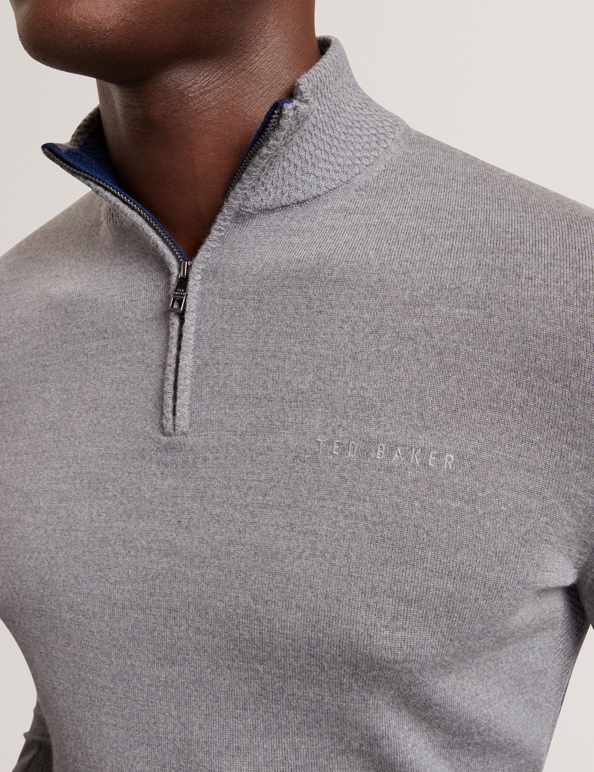 Clouden Branded Merino Half Zip
