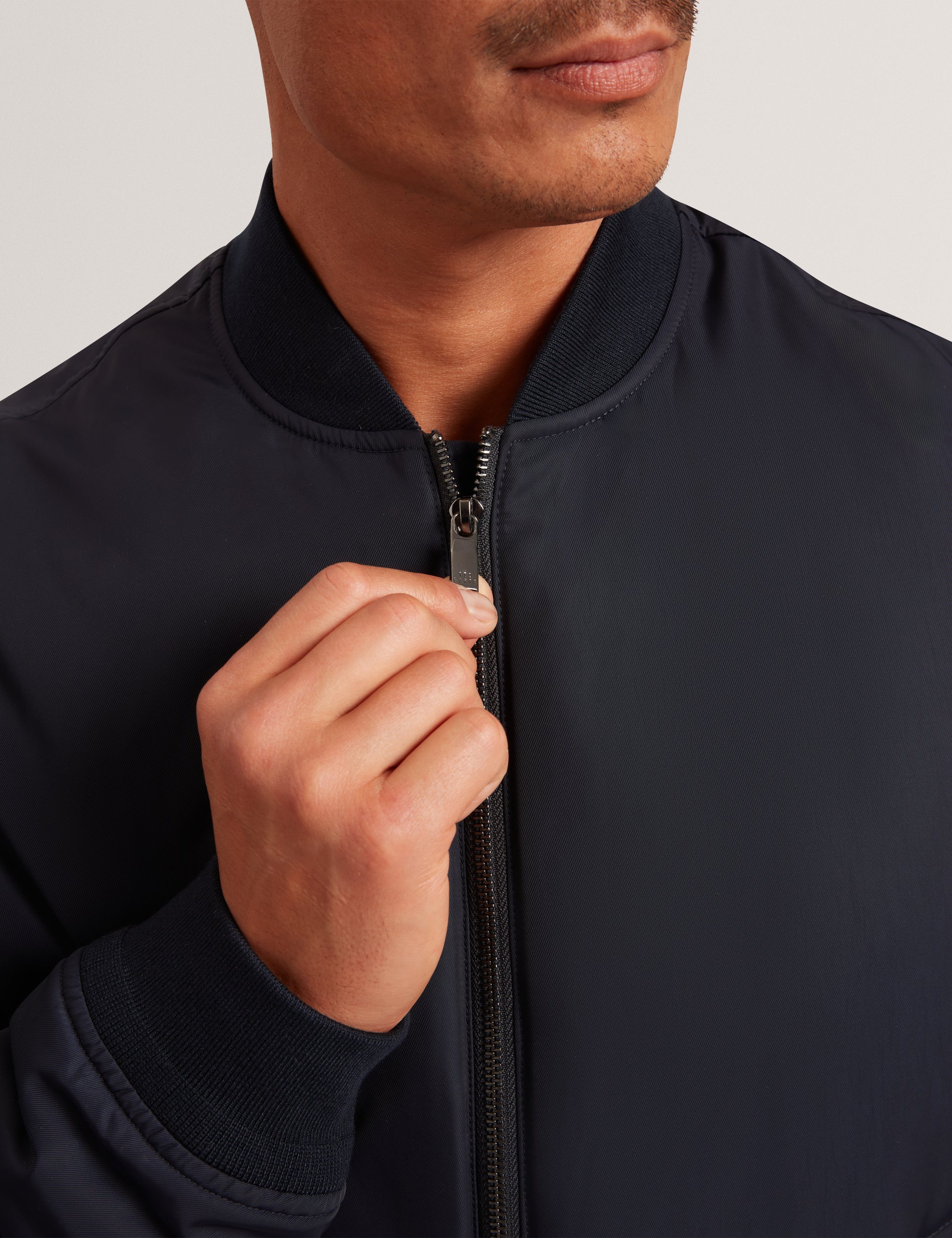 Bombard Nylon Bomber Jacket