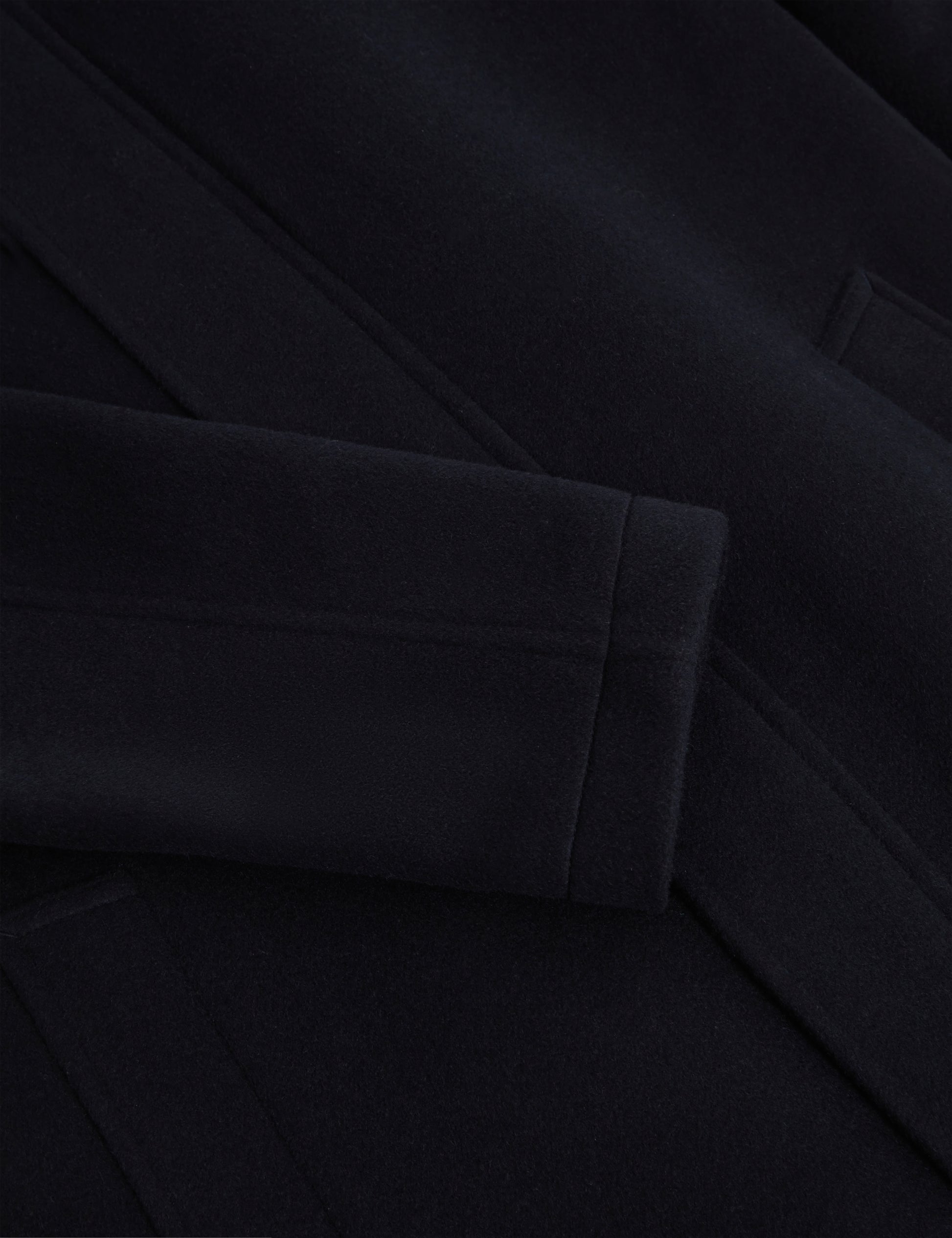 Morleey Wool Blend Funnel Neck Coat