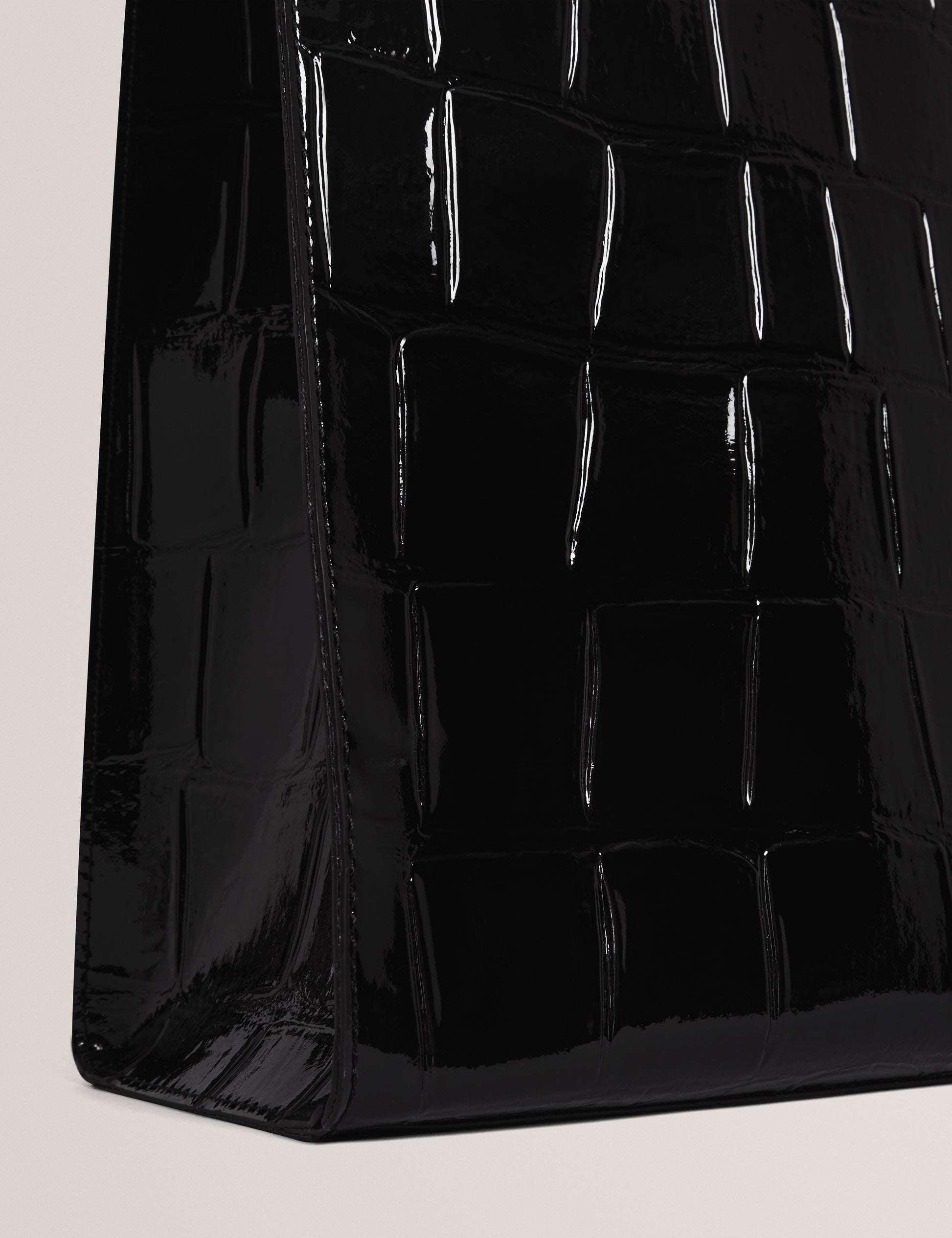 Vannda Croc Effect Large Icon Bag