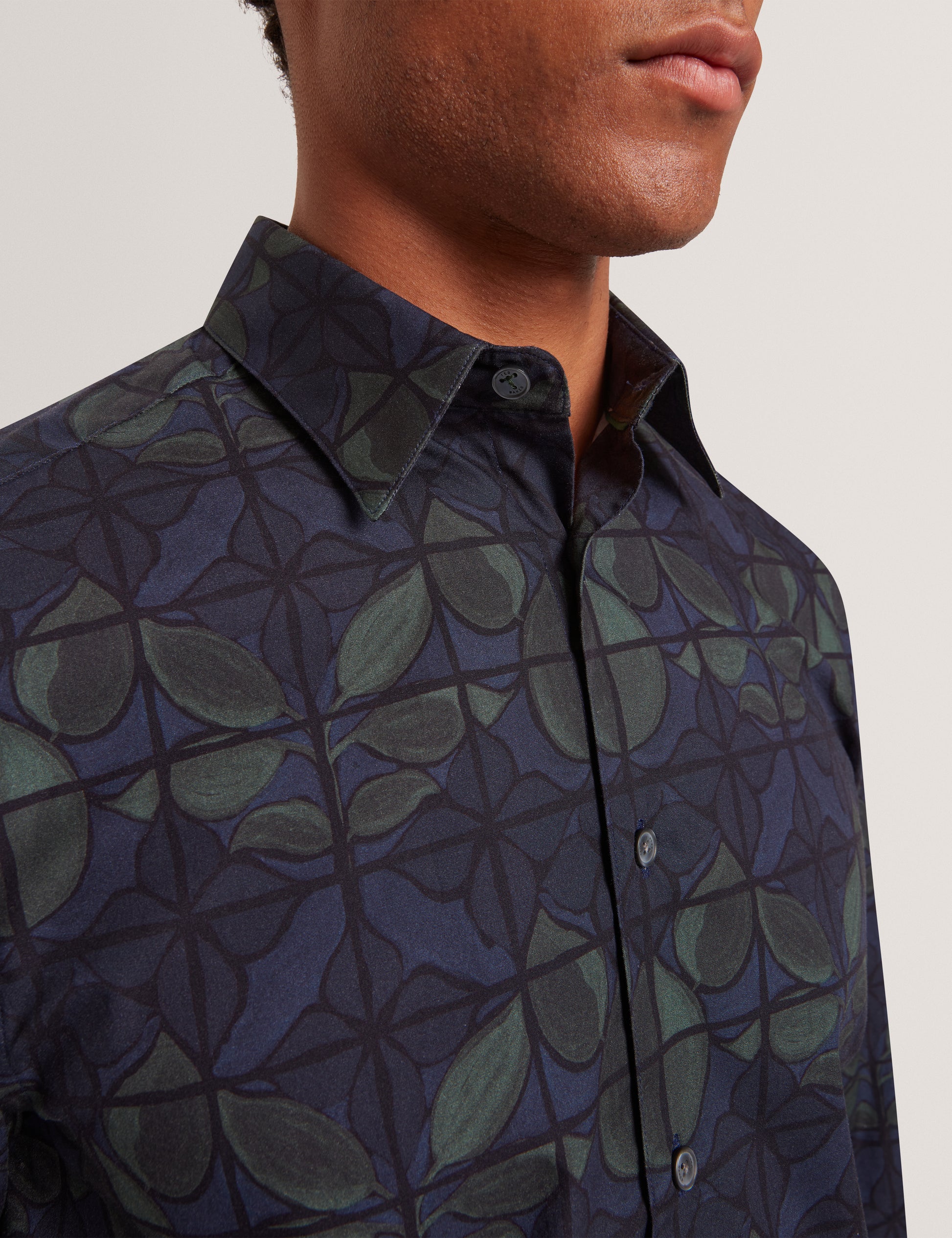 Frankkn Floral Check Shirt
