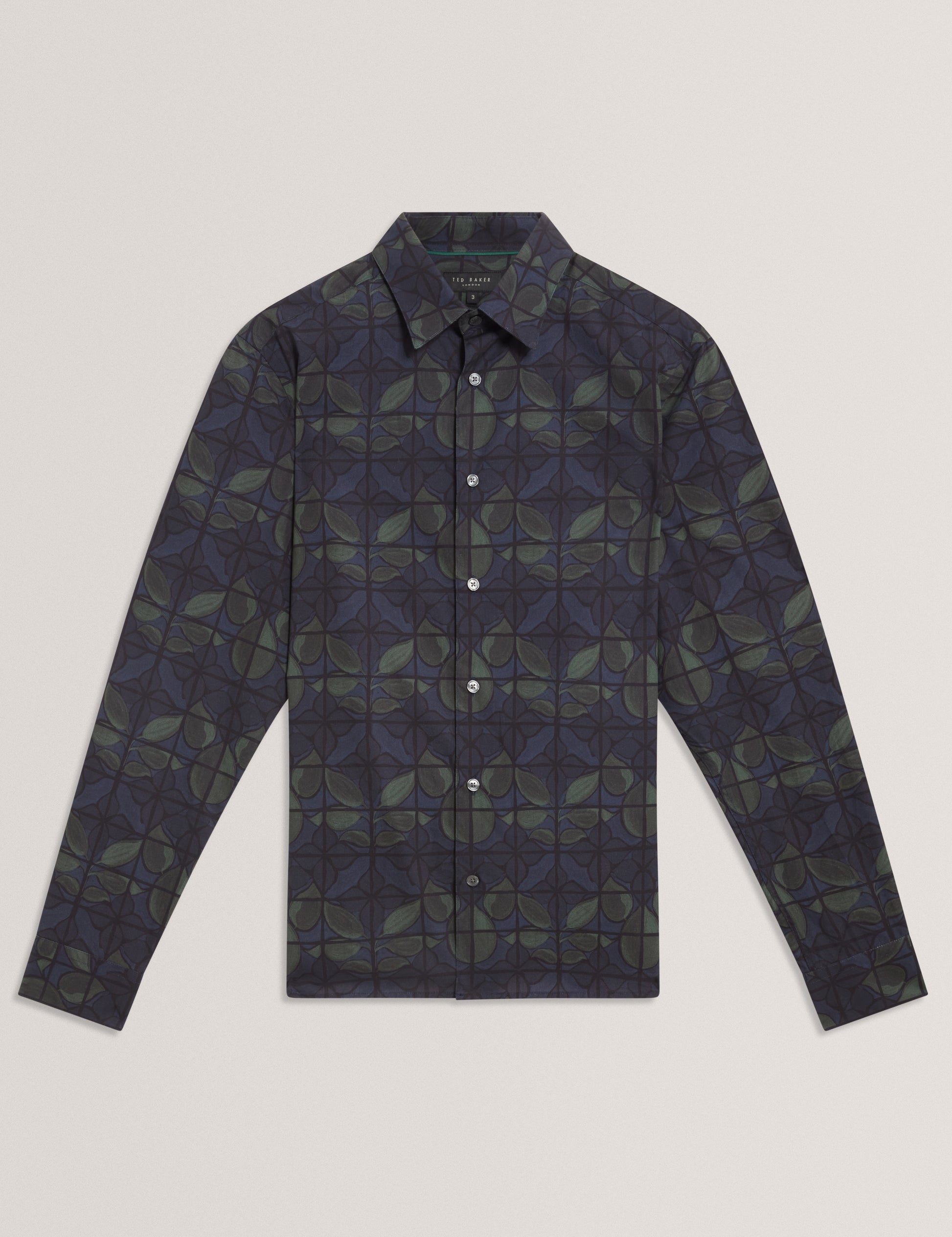 Frankkn Floral Check Shirt