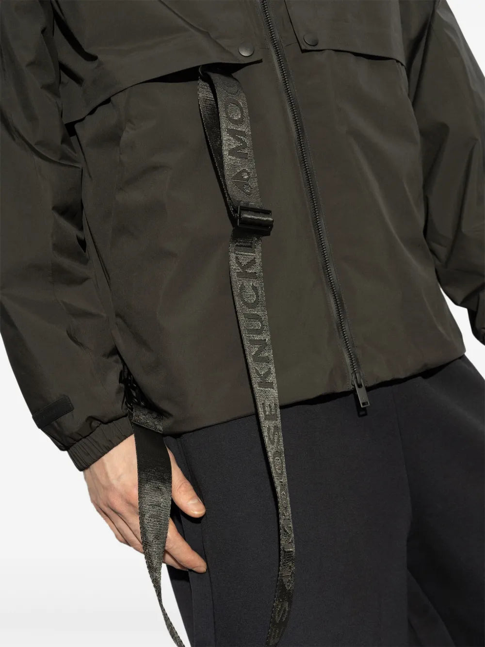 Knox Packable Rain Jacket Black