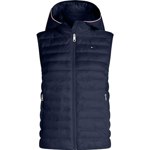 Lightweight Padded Global Stripe Gilet Desert Sky