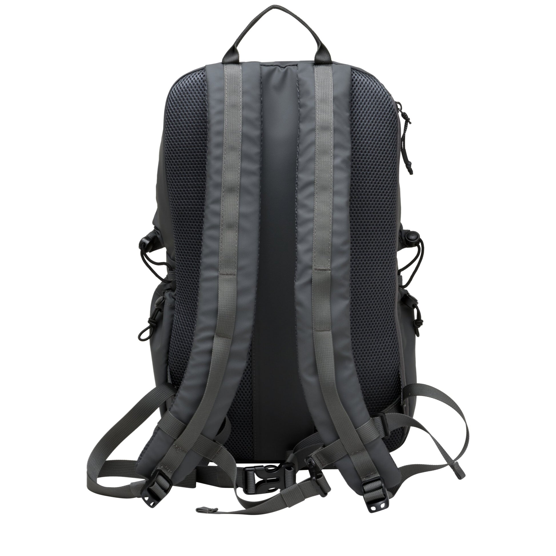 Kiln Hooded Zip Top Backpack Grey Neon