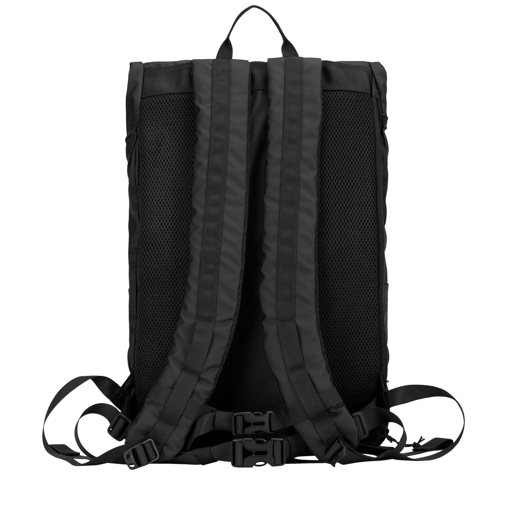 Dayle Roll Top Backpack Black