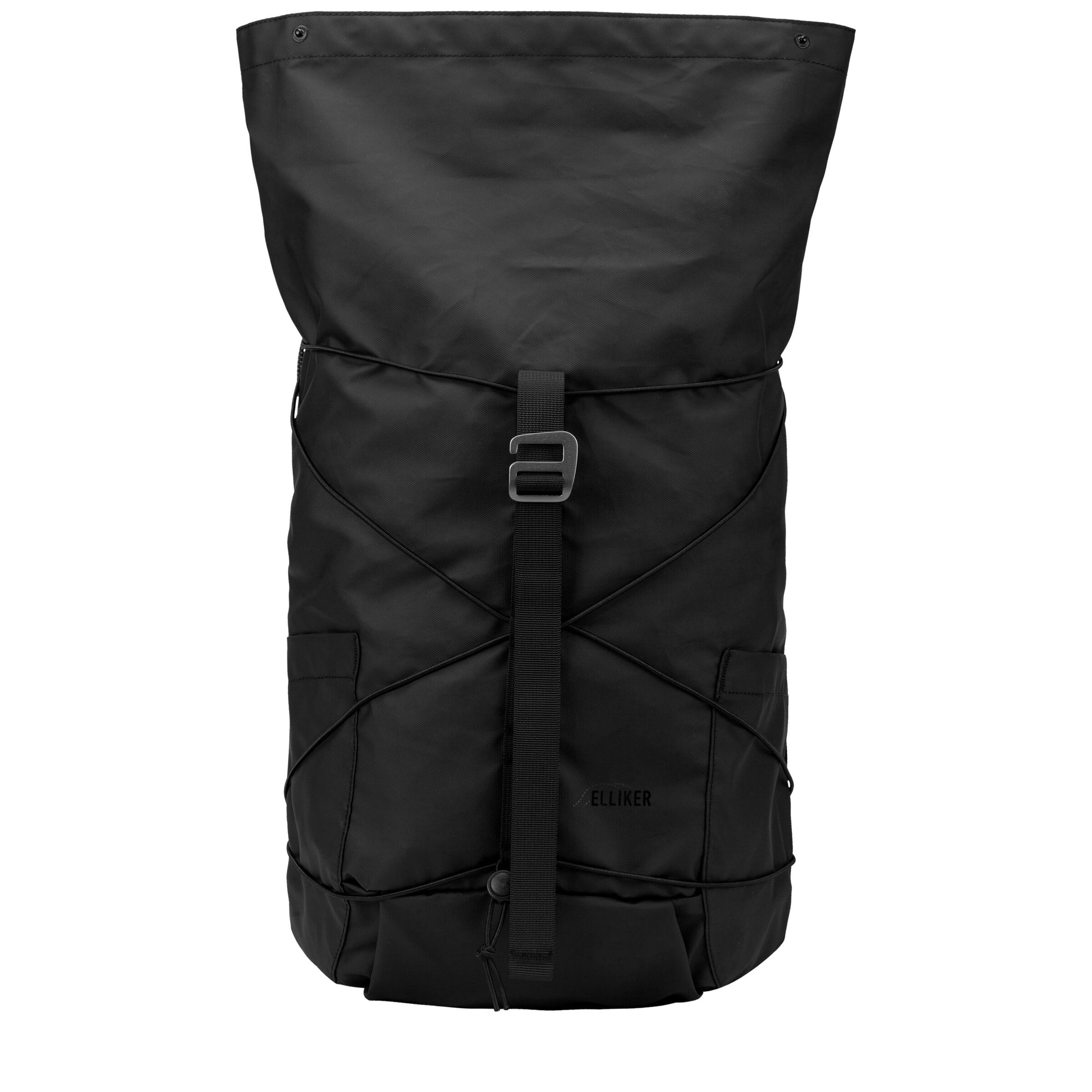 Dayle Roll Top Backpack Black