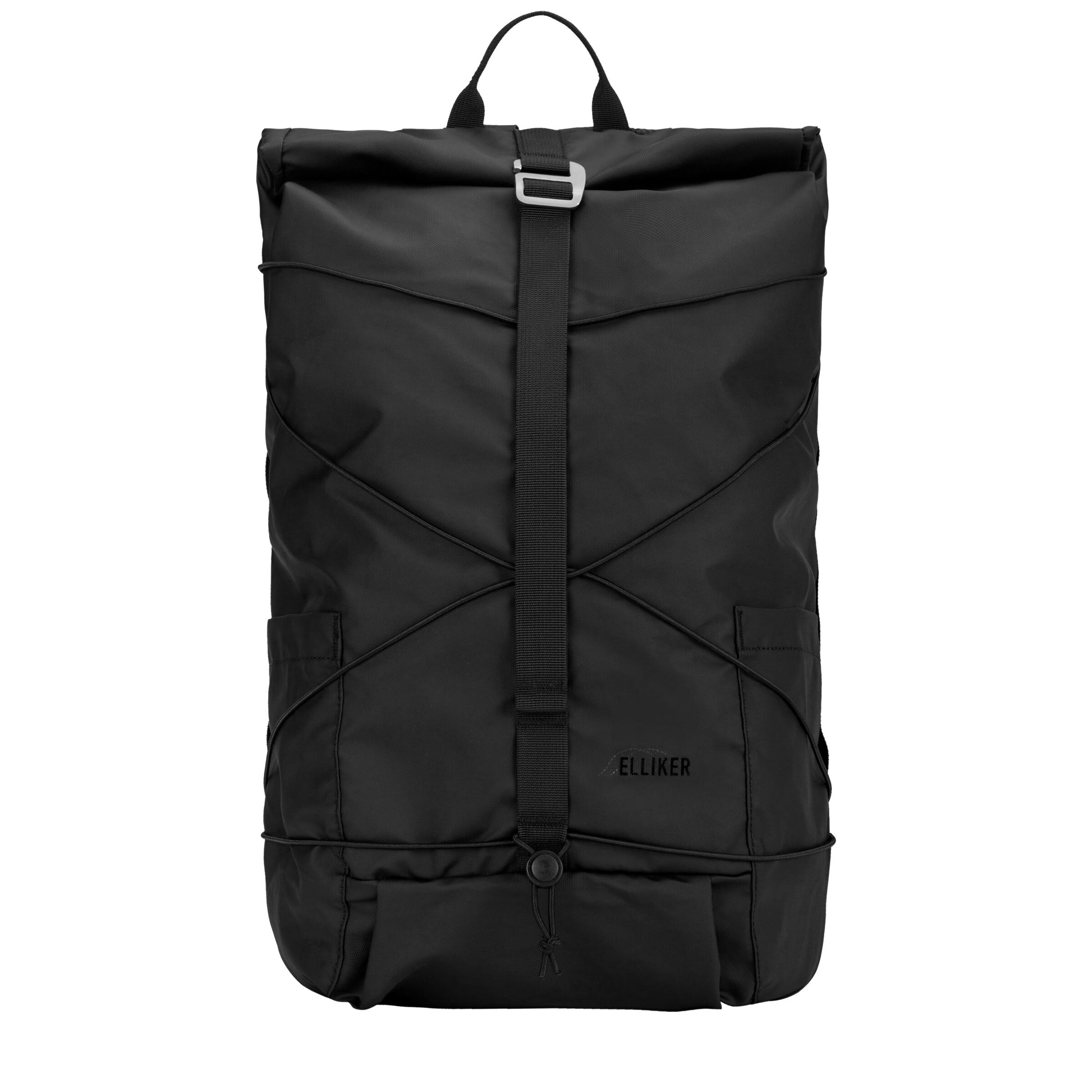 Dayle Roll Top Backpack Black