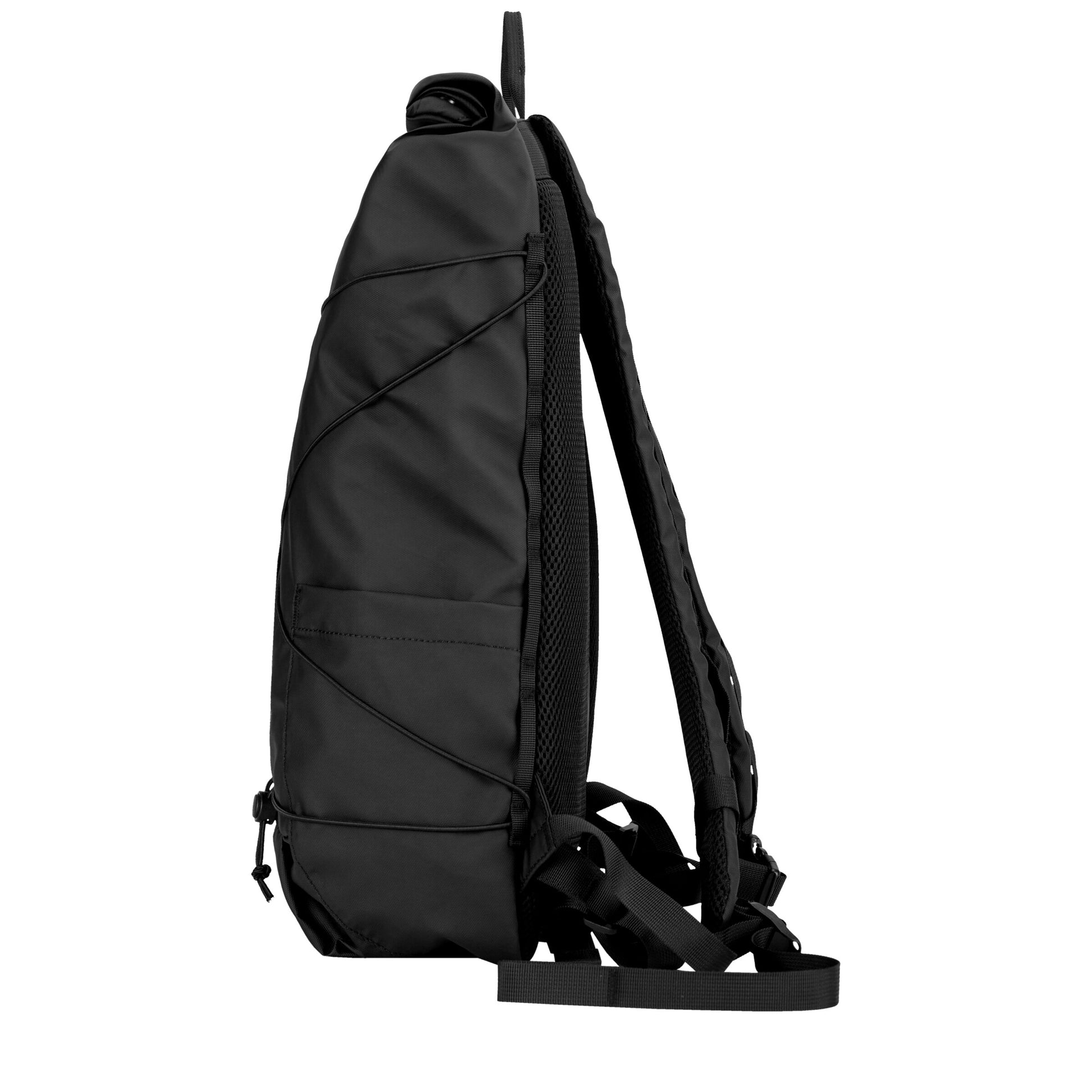 Dayle Roll Top Backpack Black