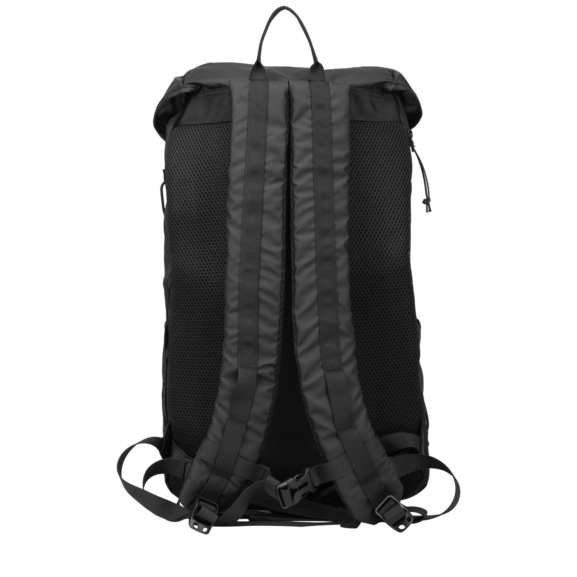 Wharfe Flap Over Backpack Black