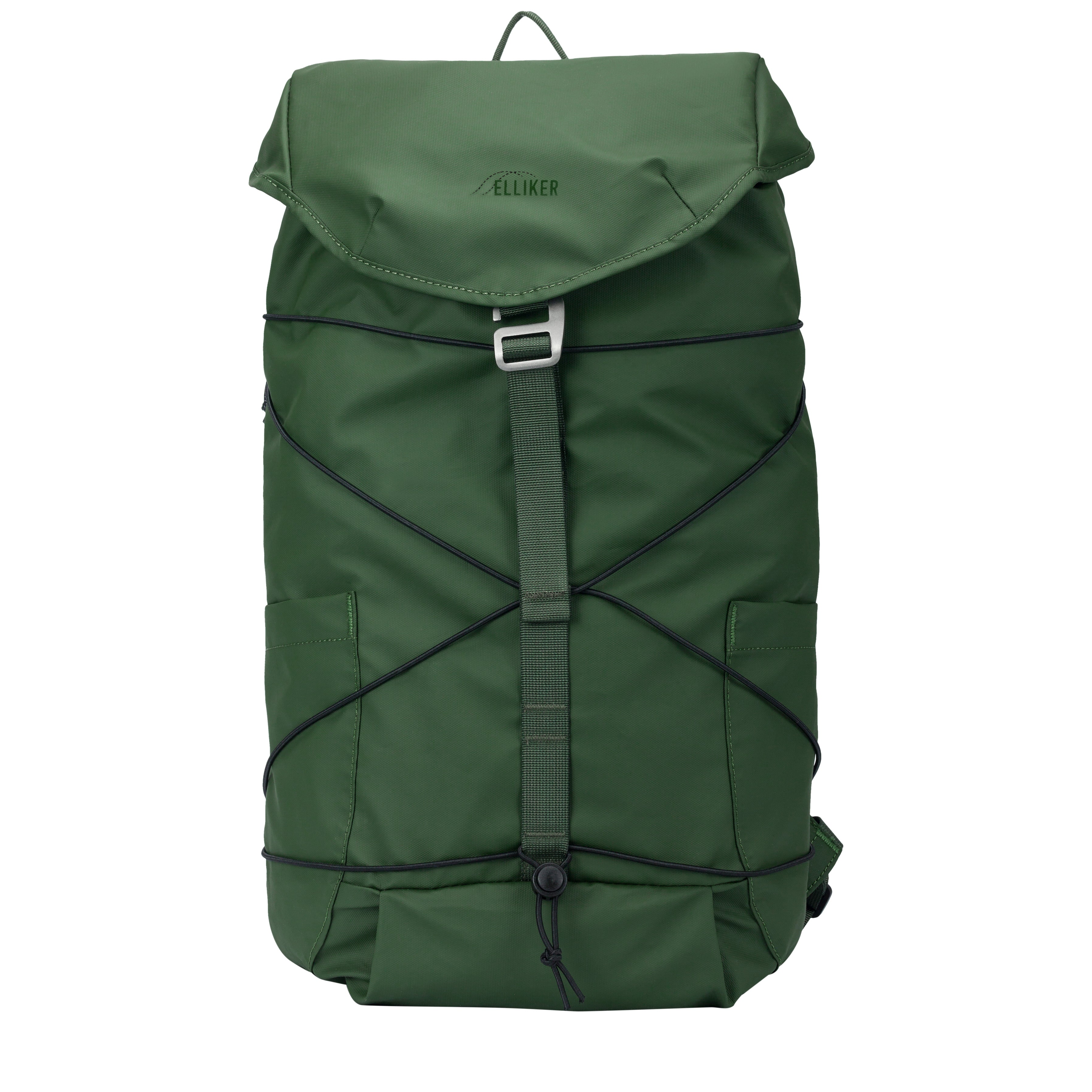 Wharfe Flap Over Backpack Green Elliker Out With Style