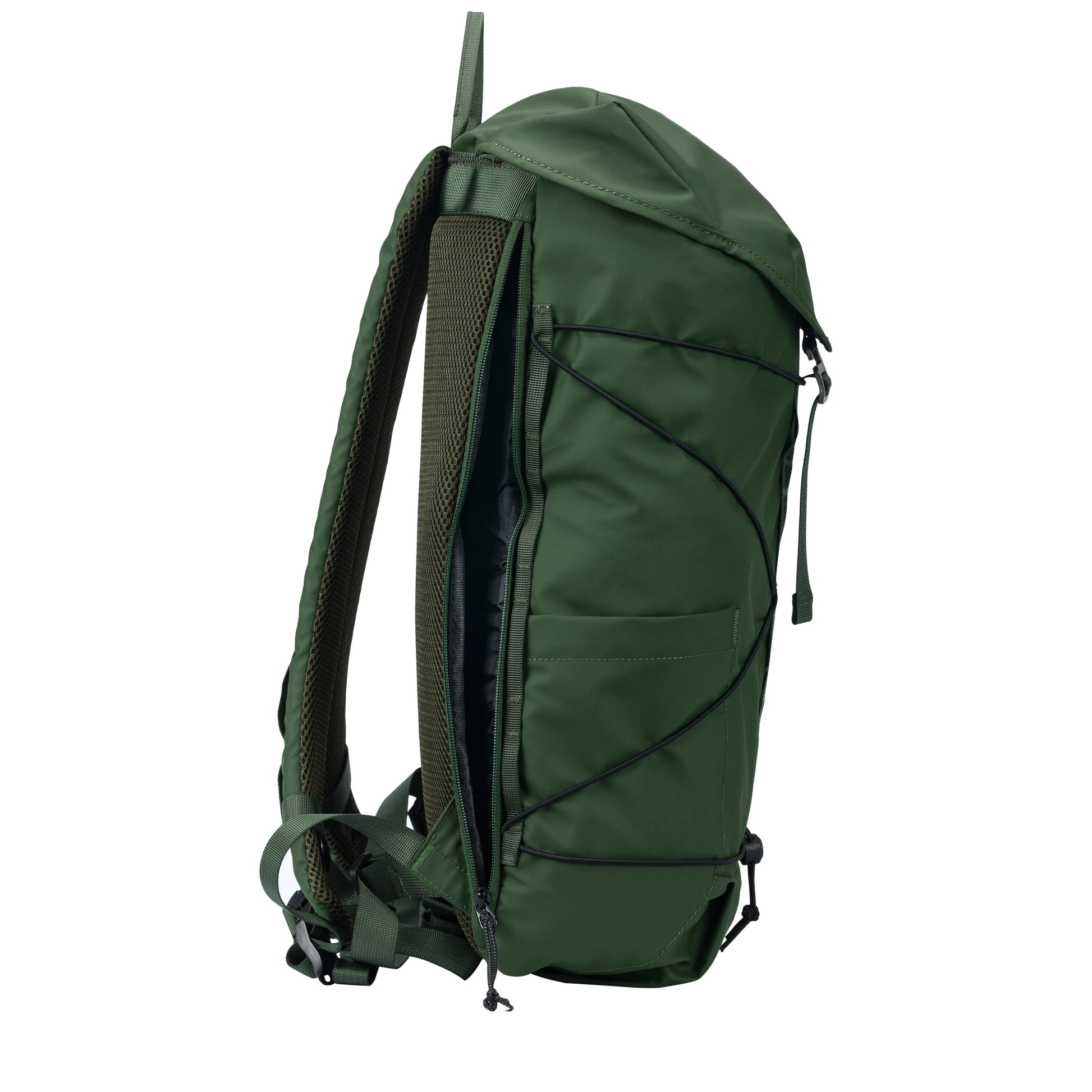 Wharfe Flap Over Backpack Green