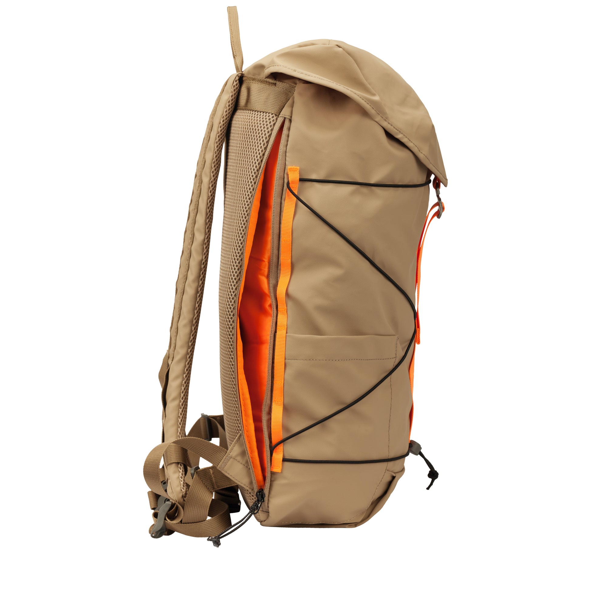 Wharfe Flap Over Backpack Sand