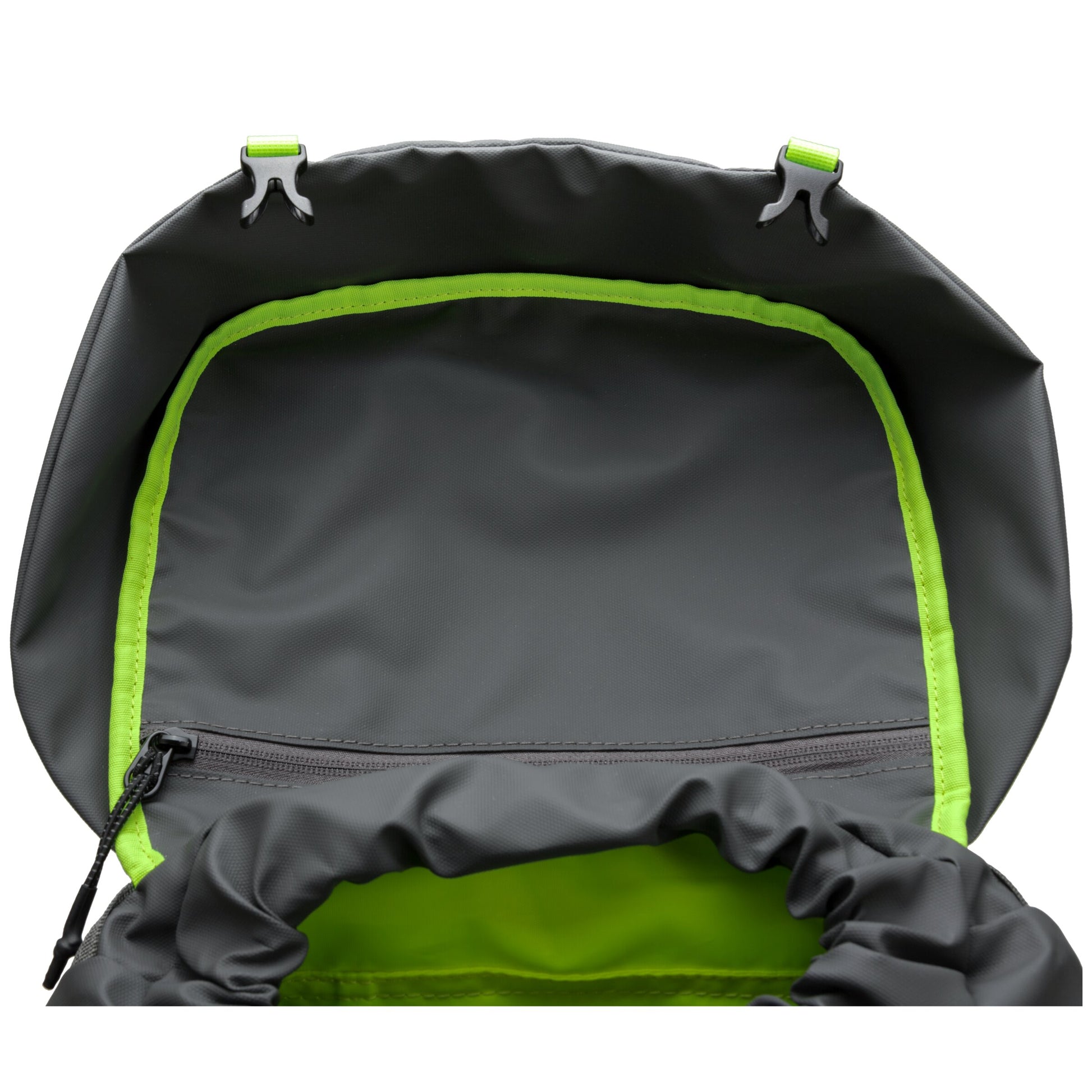 Maller Flapover Backpack Grey Neon