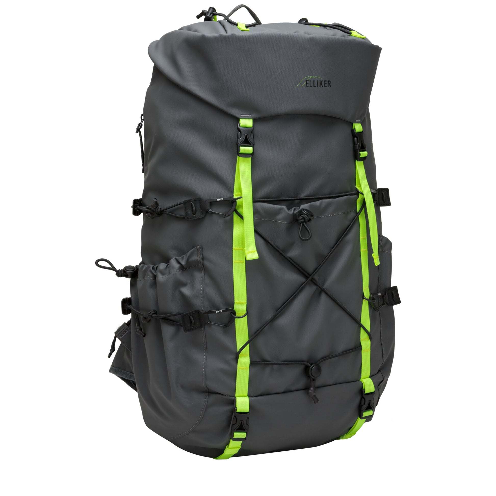 Maller Flapover Backpack Grey Neon