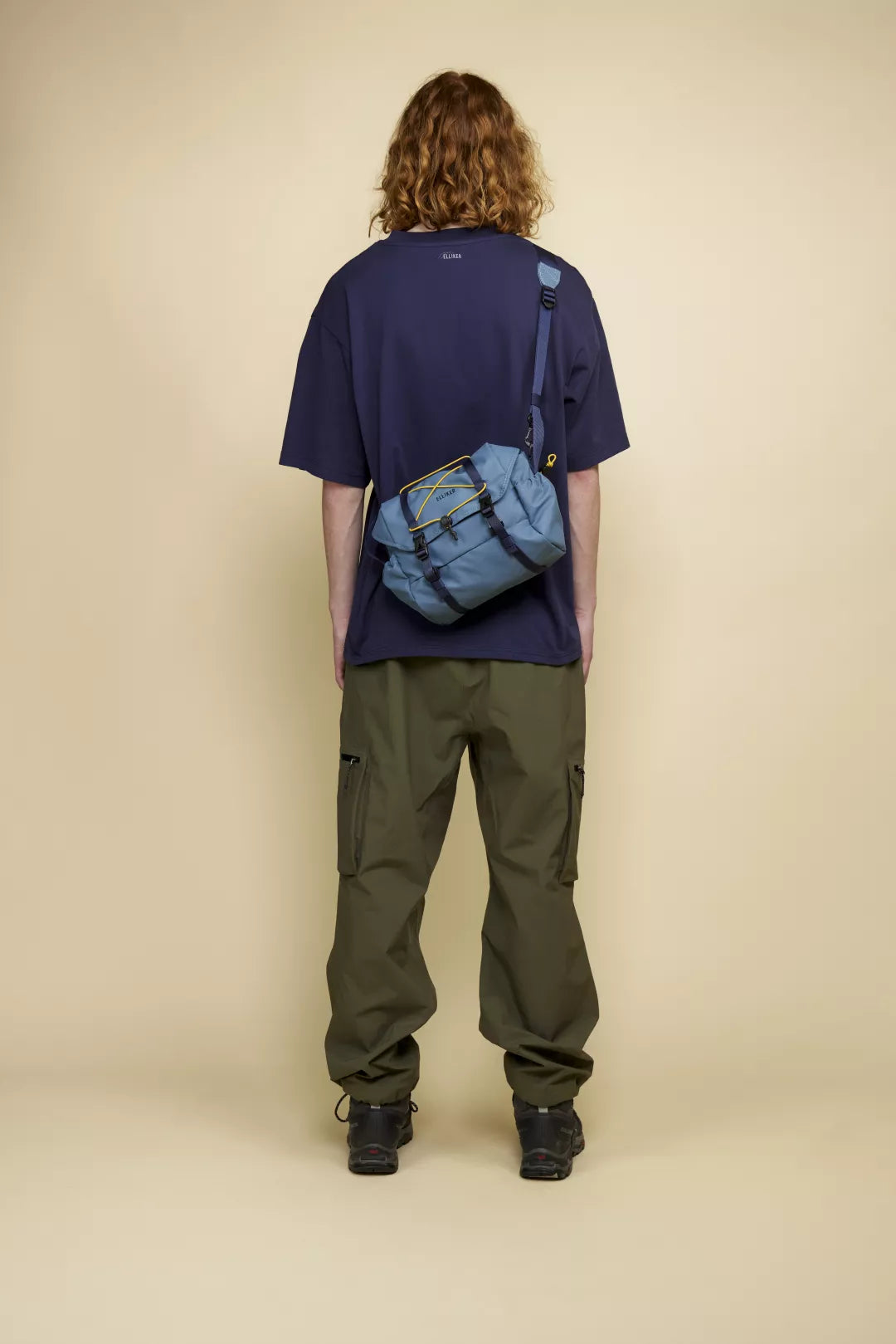 Oaken Handlebar Crossbody bag Steel Blue
