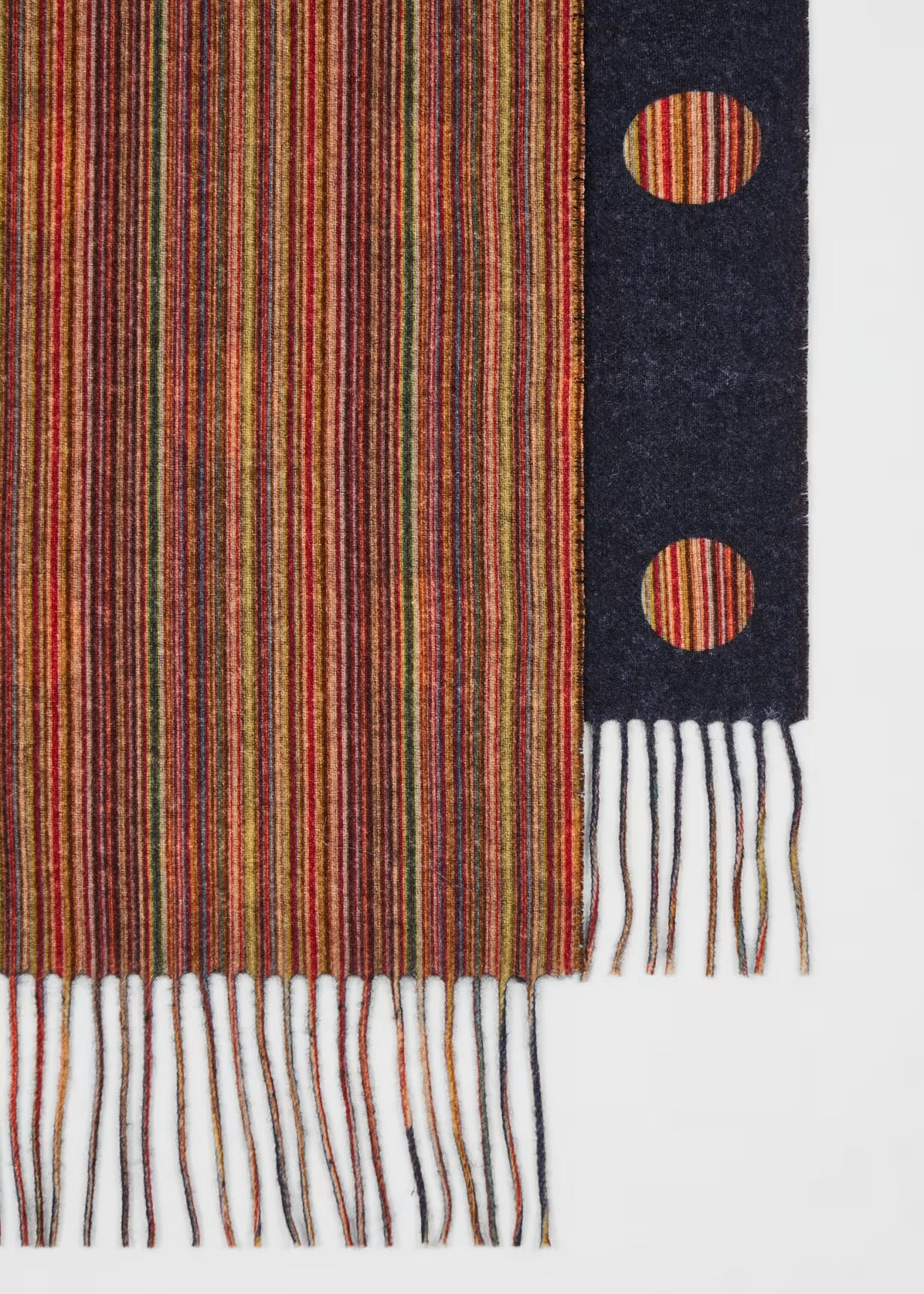 'Signature Stripe' Polka Dot Scarf