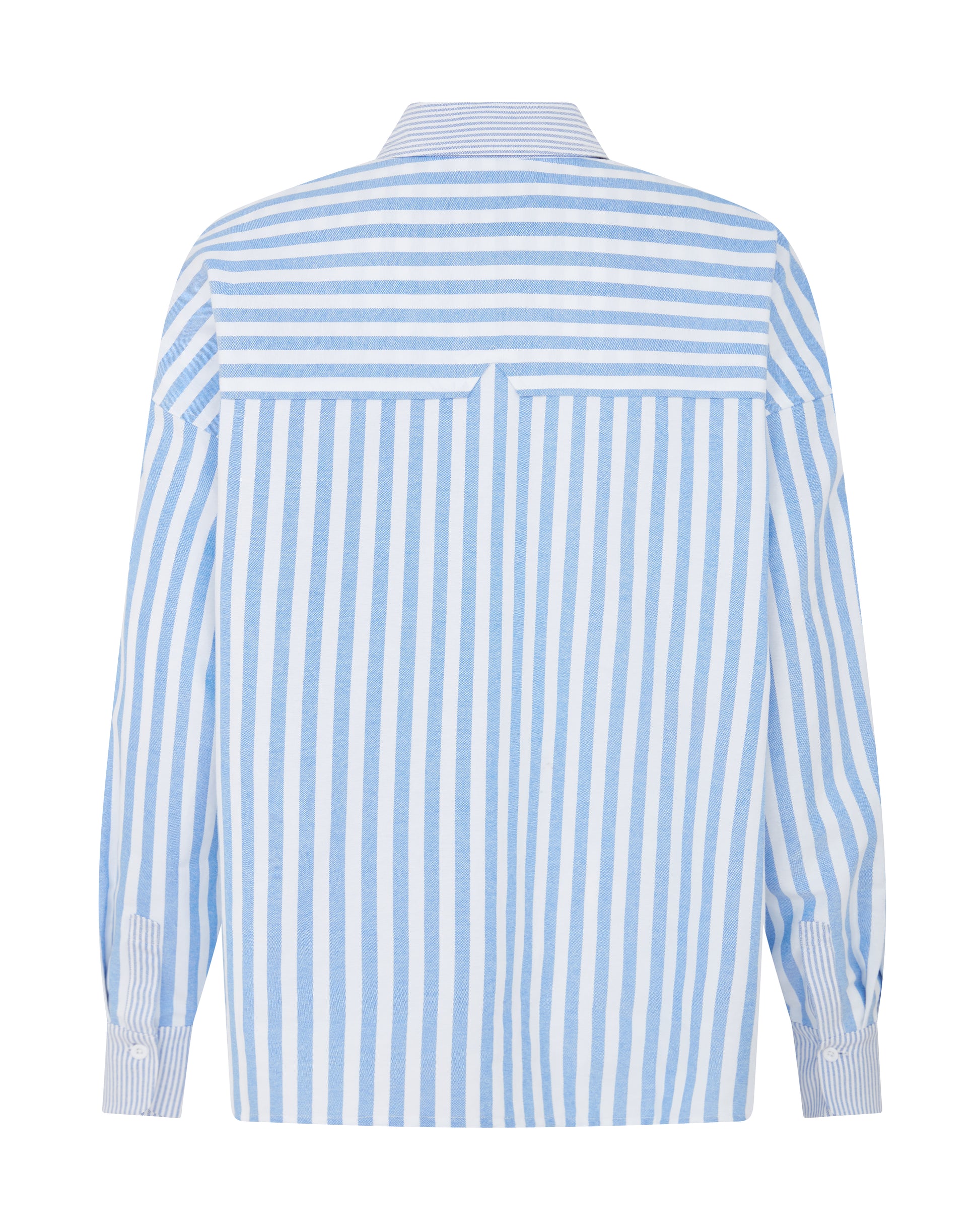 Bailey Mixed Stripe Shirt Blue / White